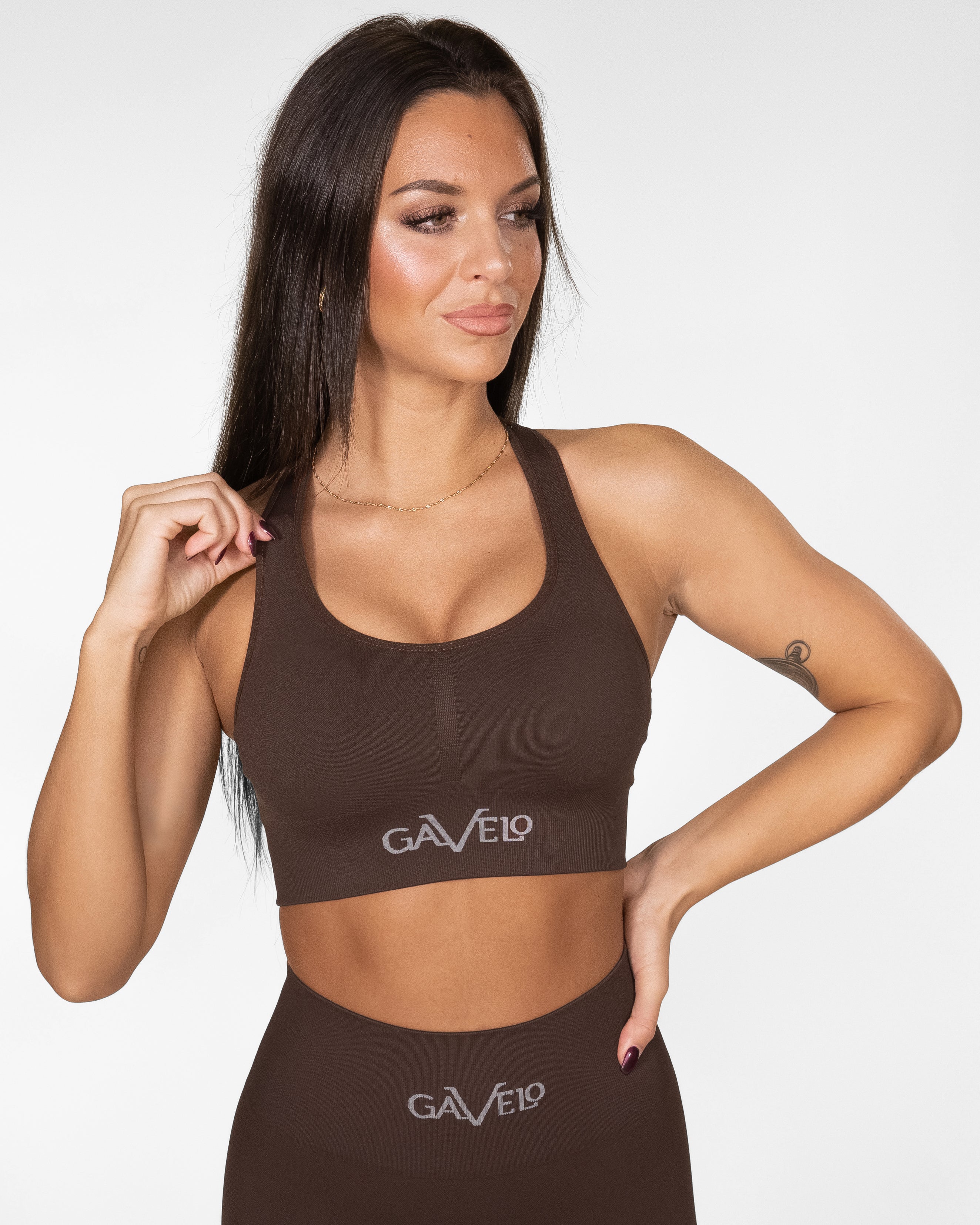 GAVELO Seamless Booster Chicory Coffee Sport-BH