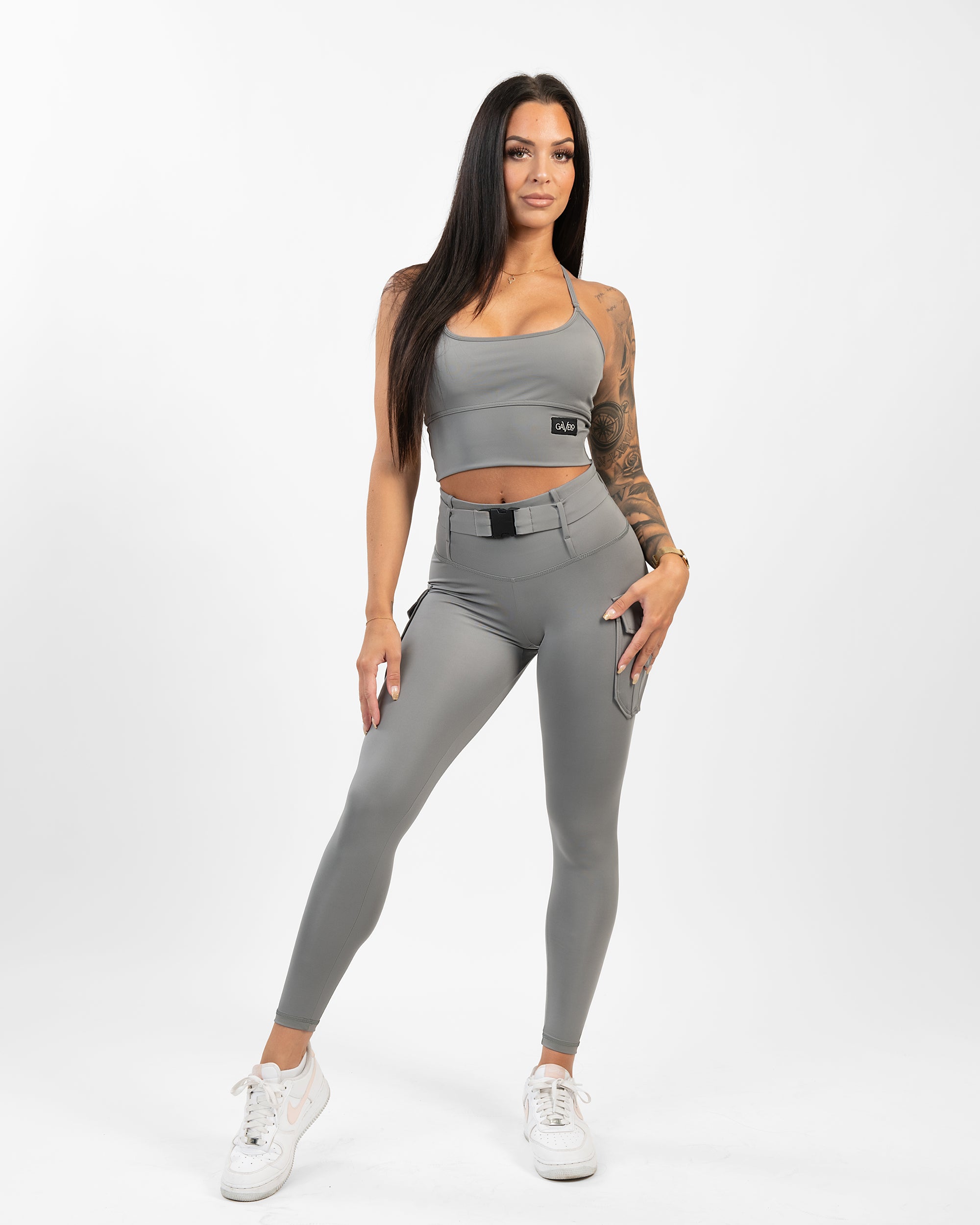 GAVELO Cargo Leggings Sterling Silver