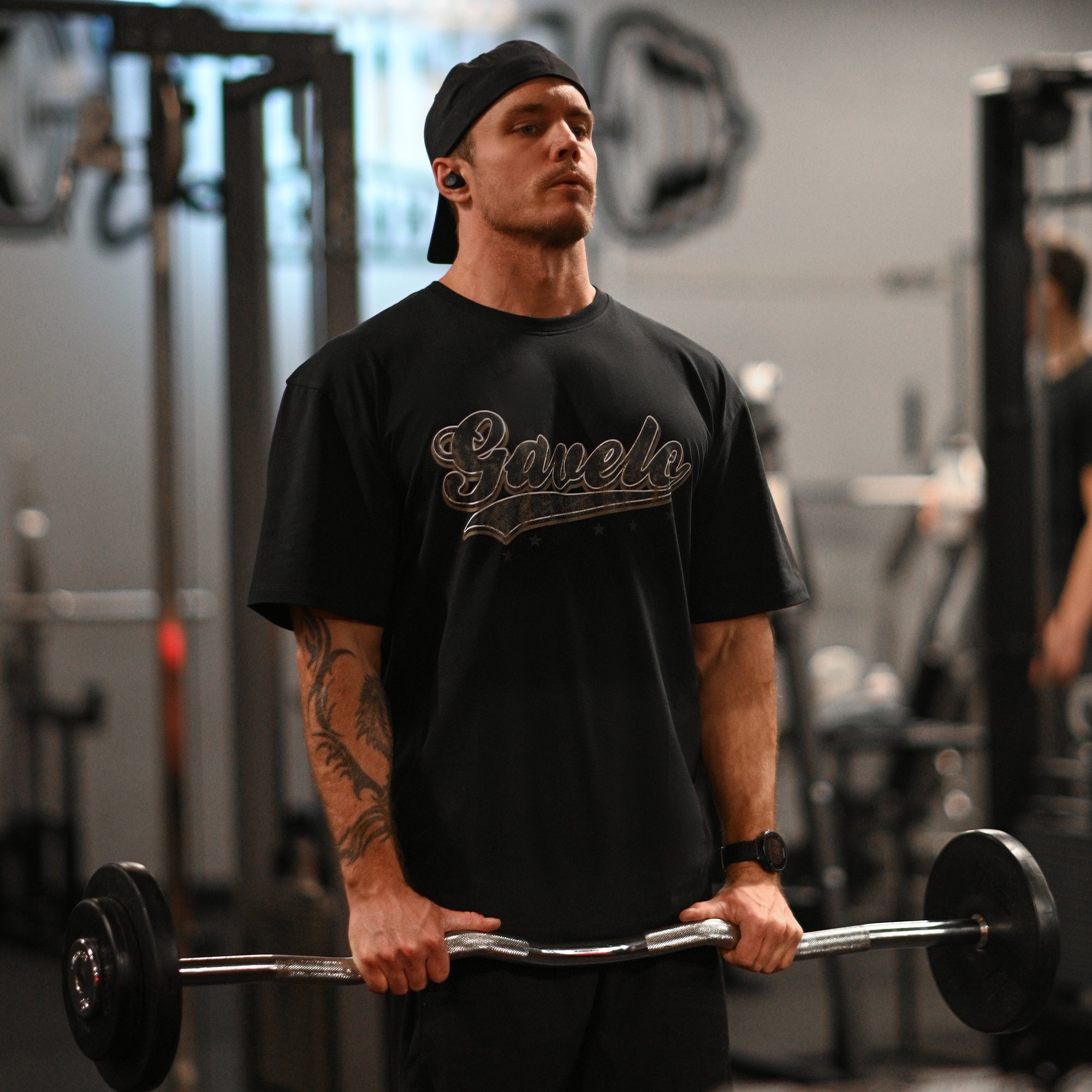 GAVELO El Segundo Oversize T-Shirt Schwarz