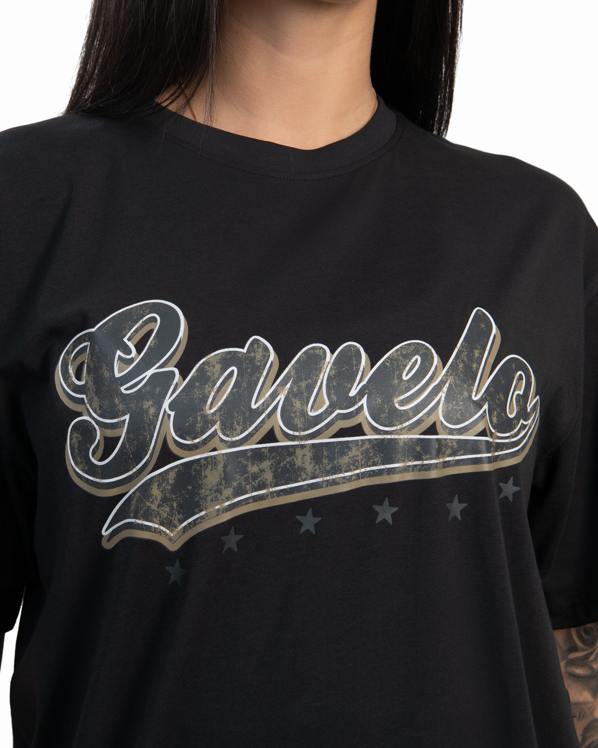 GAVELO Morro Oversize T-Shirt Black