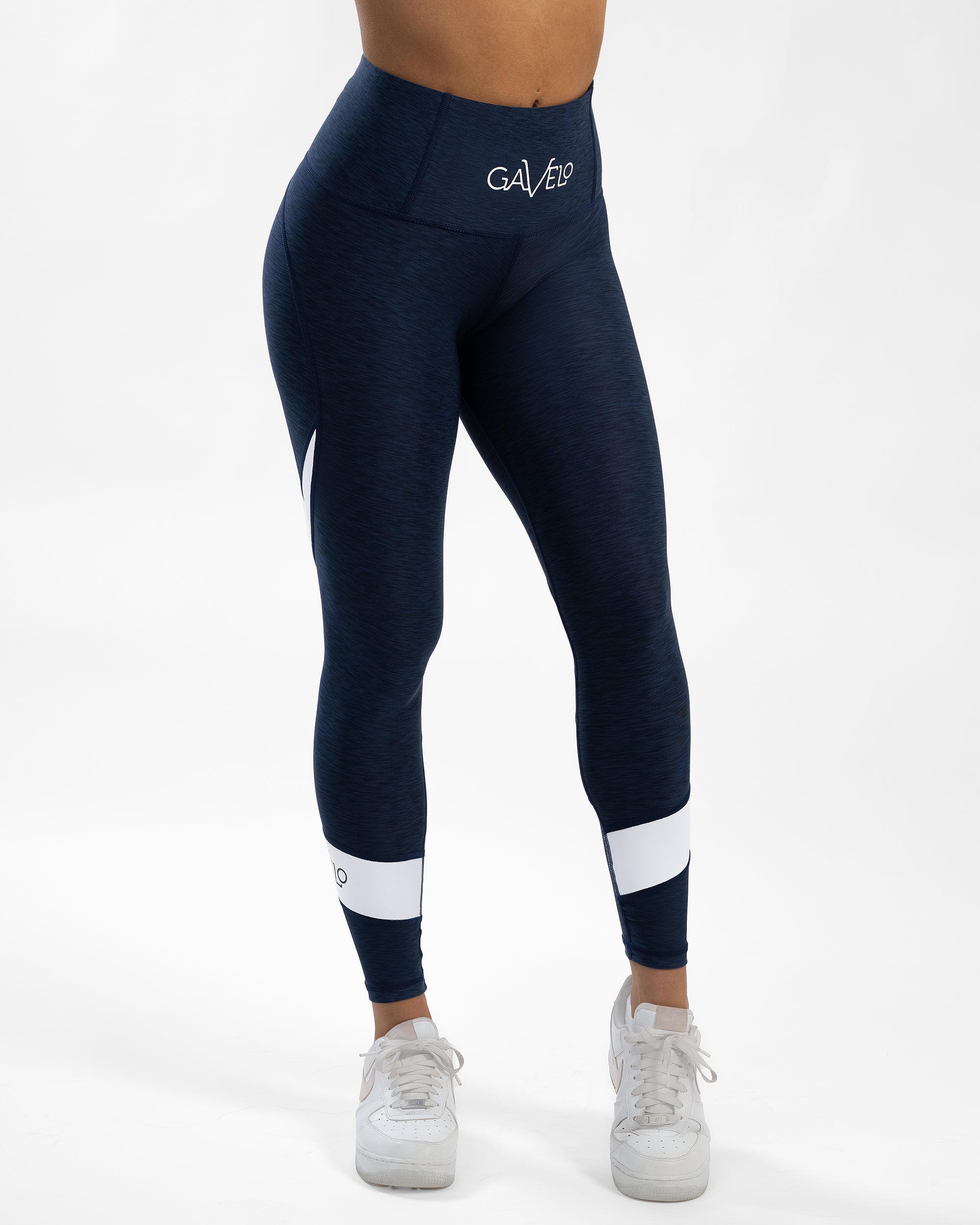 GAVELO Navy Swirl Comfort Tights