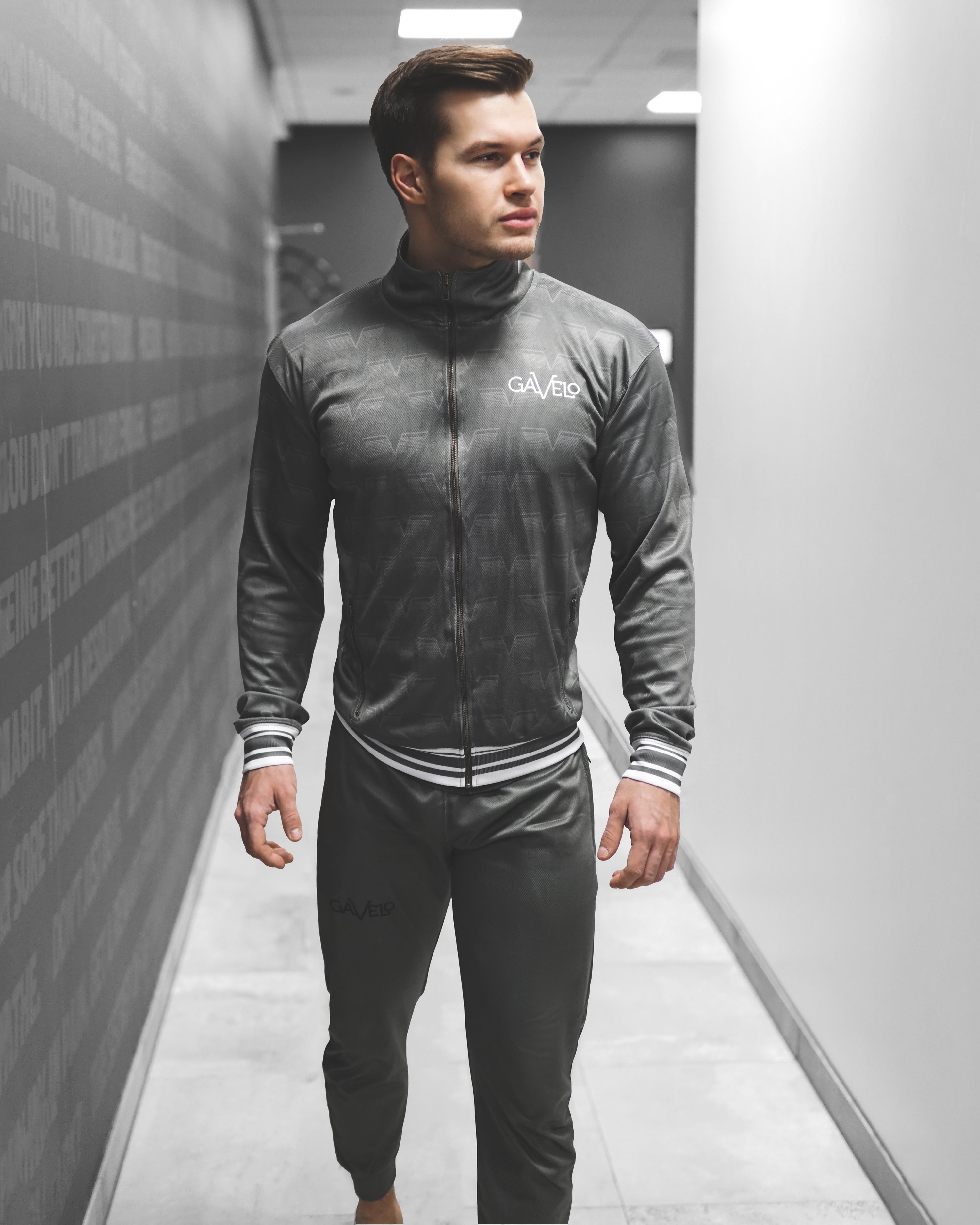 Gavelo Track Jacket Carbon Grey