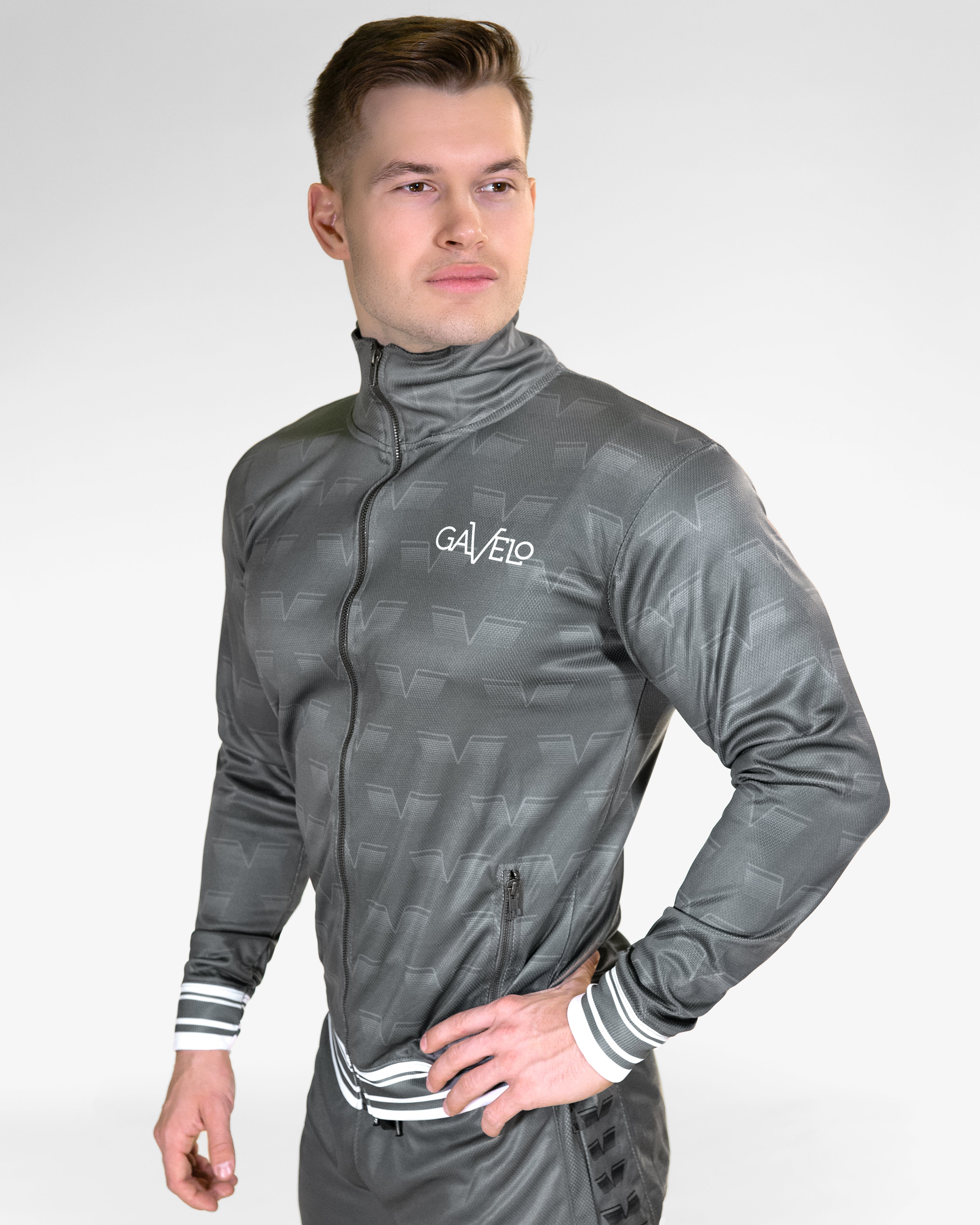 Gavelo Track Jacket Carbon Grey