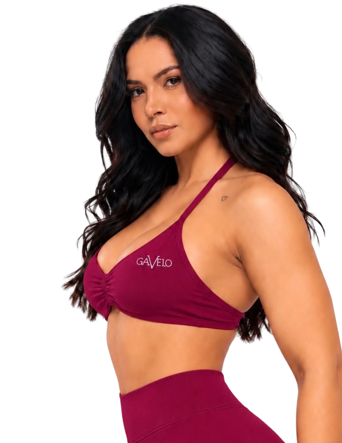 Gavelo Seamless Lift Bra Deep Red