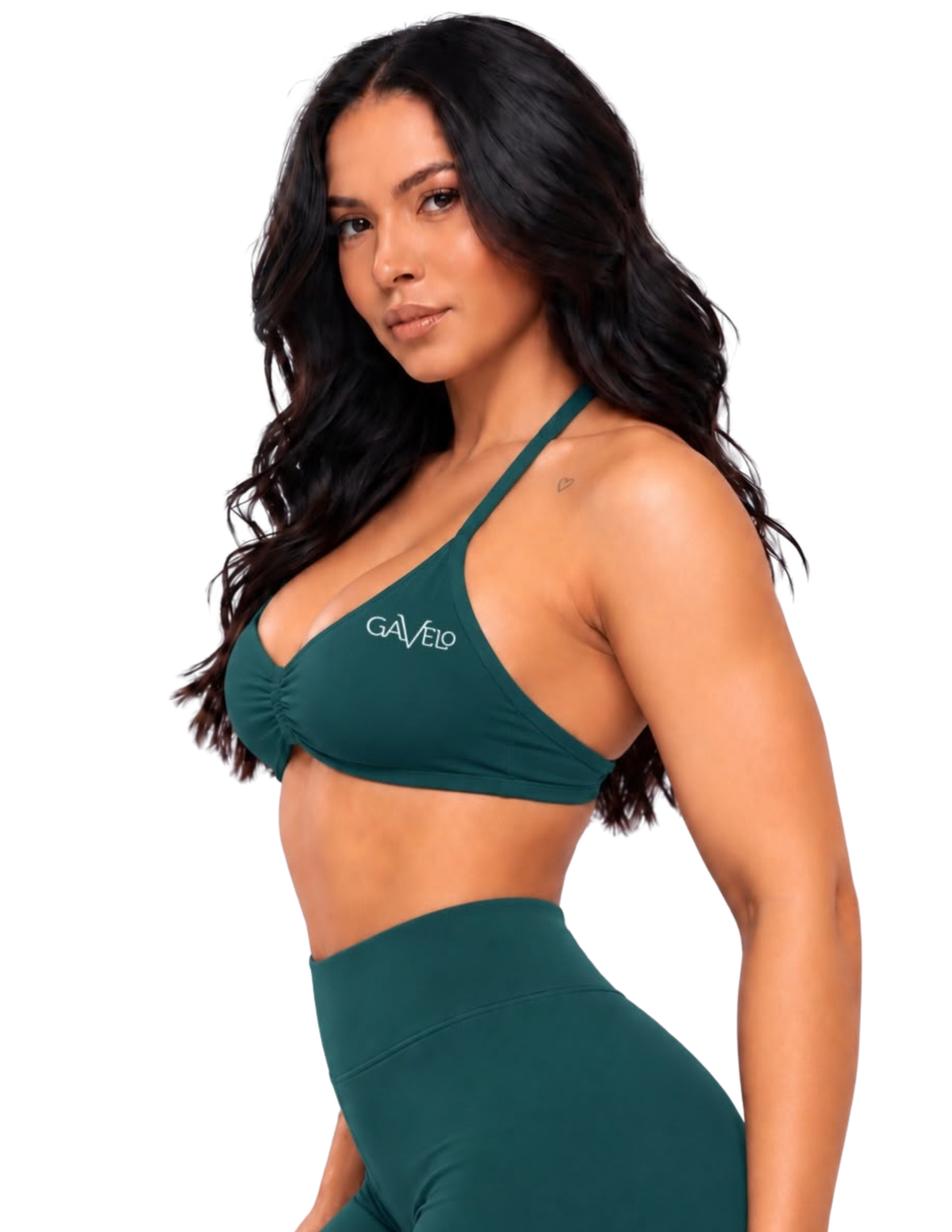 Gavelo Seamless Lift Bra Deep Green