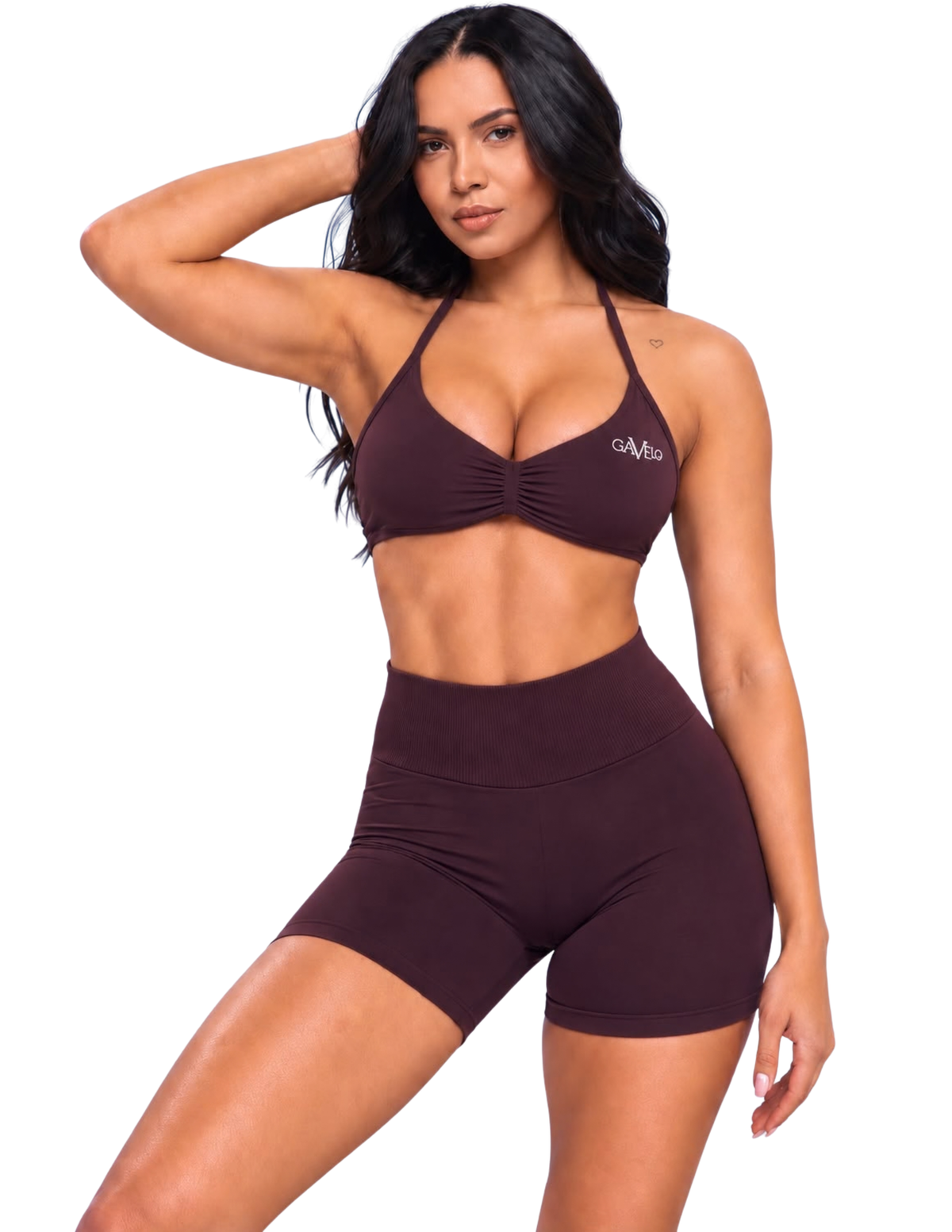 Gavelo Seamless Lift Shorts Deep Plum
