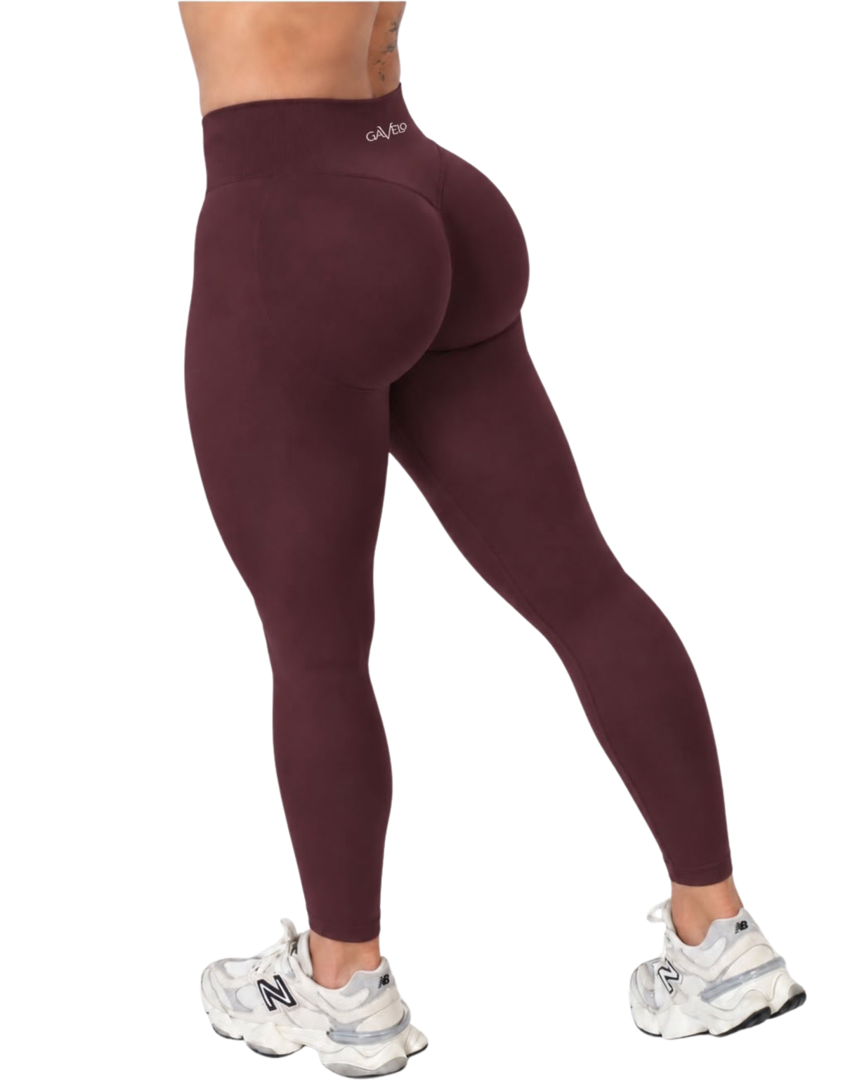 GAVELO Seamless Lift Tights Deep Plum