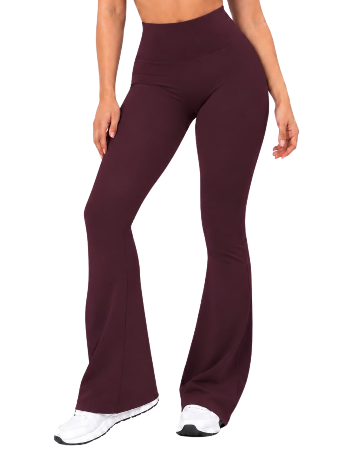 GAVELO Seamless Lift Flare Tights Deep Plum
