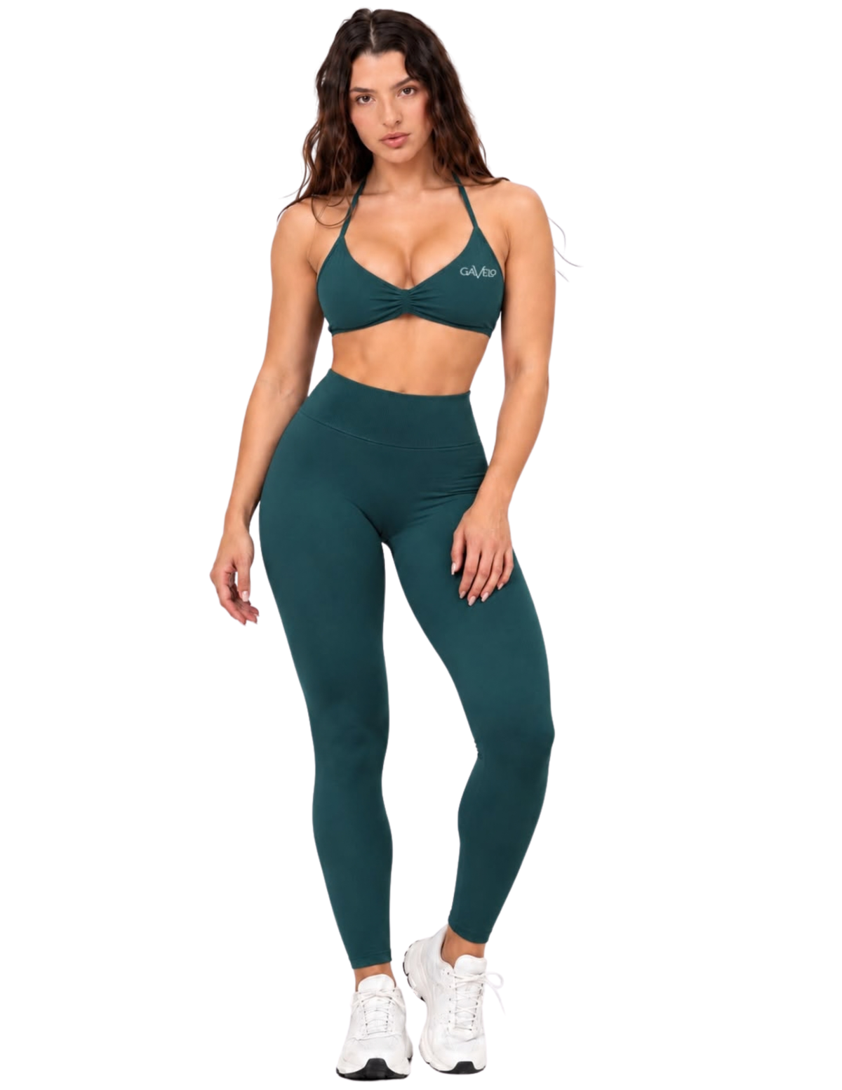 GAVELO Seamless Lift Tights Deep Green