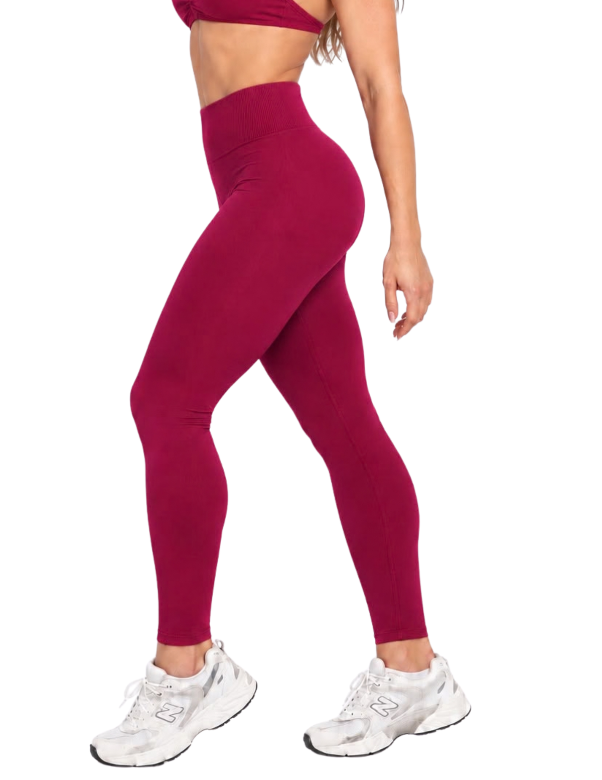 GAVELO Seamless Lift Tights Deep Red