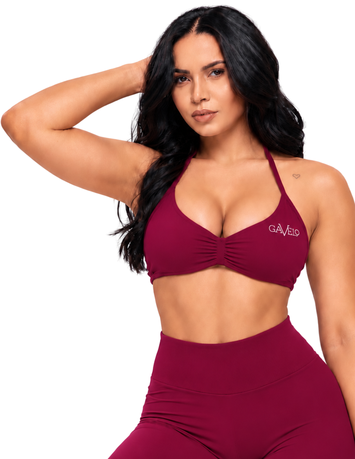 Gavelo Seamless Lift Bra Deep Red
