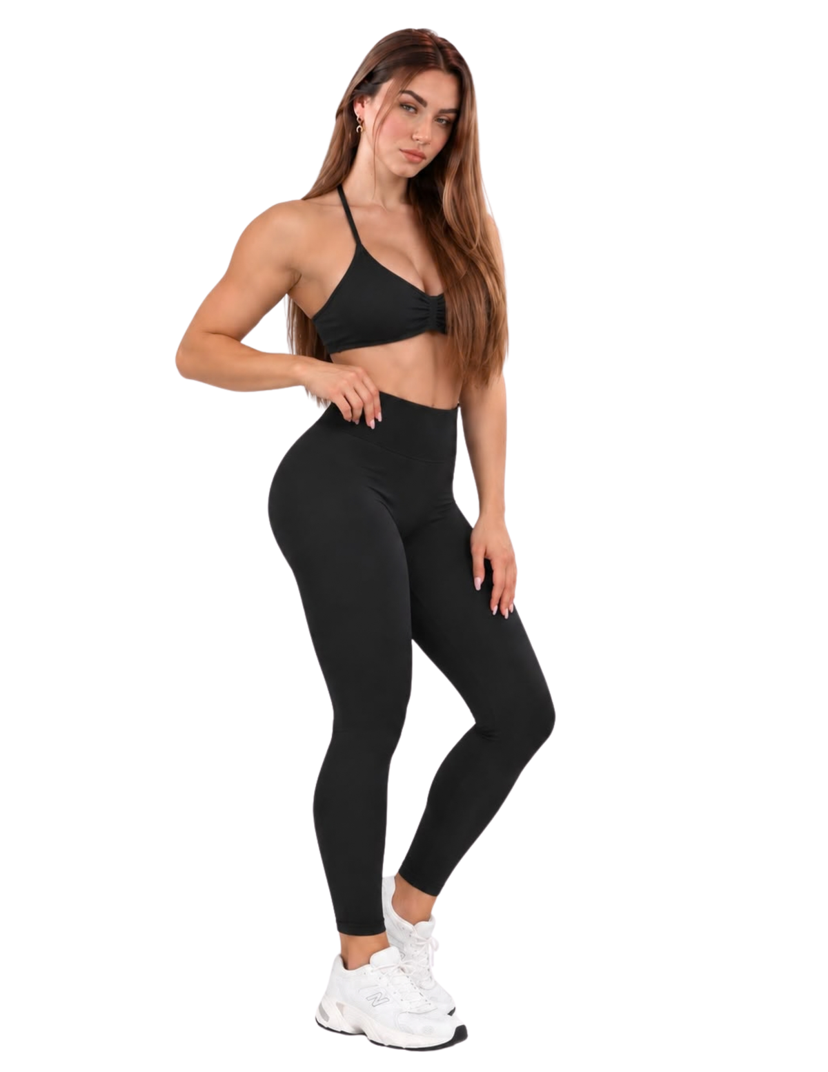GAVELO Seamless Lift Tights Black
