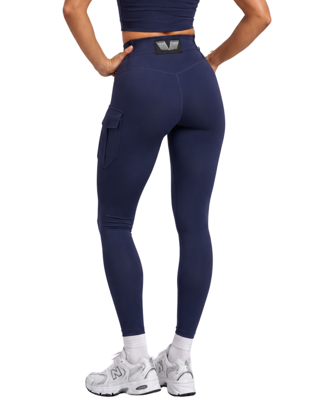 GAVELO Cargo Leggings Dark Navy