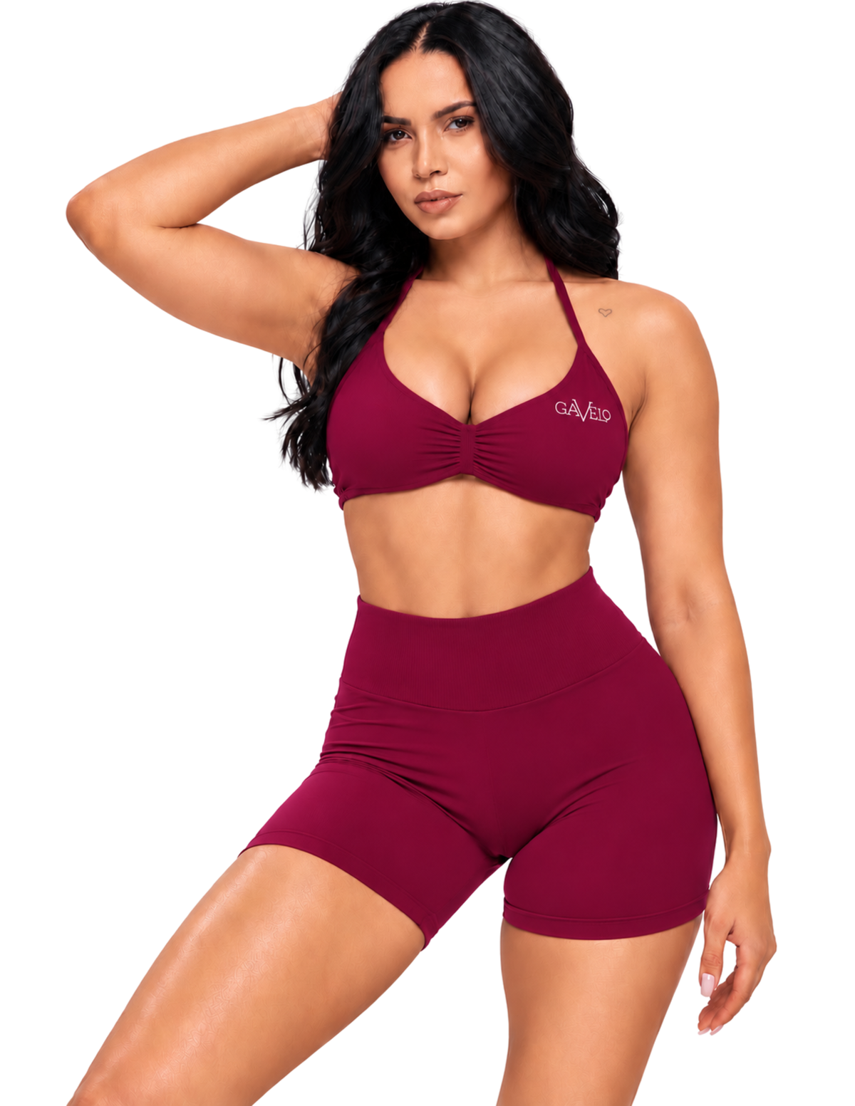 Gavelo Seamless Lift Shorts Deep Red
