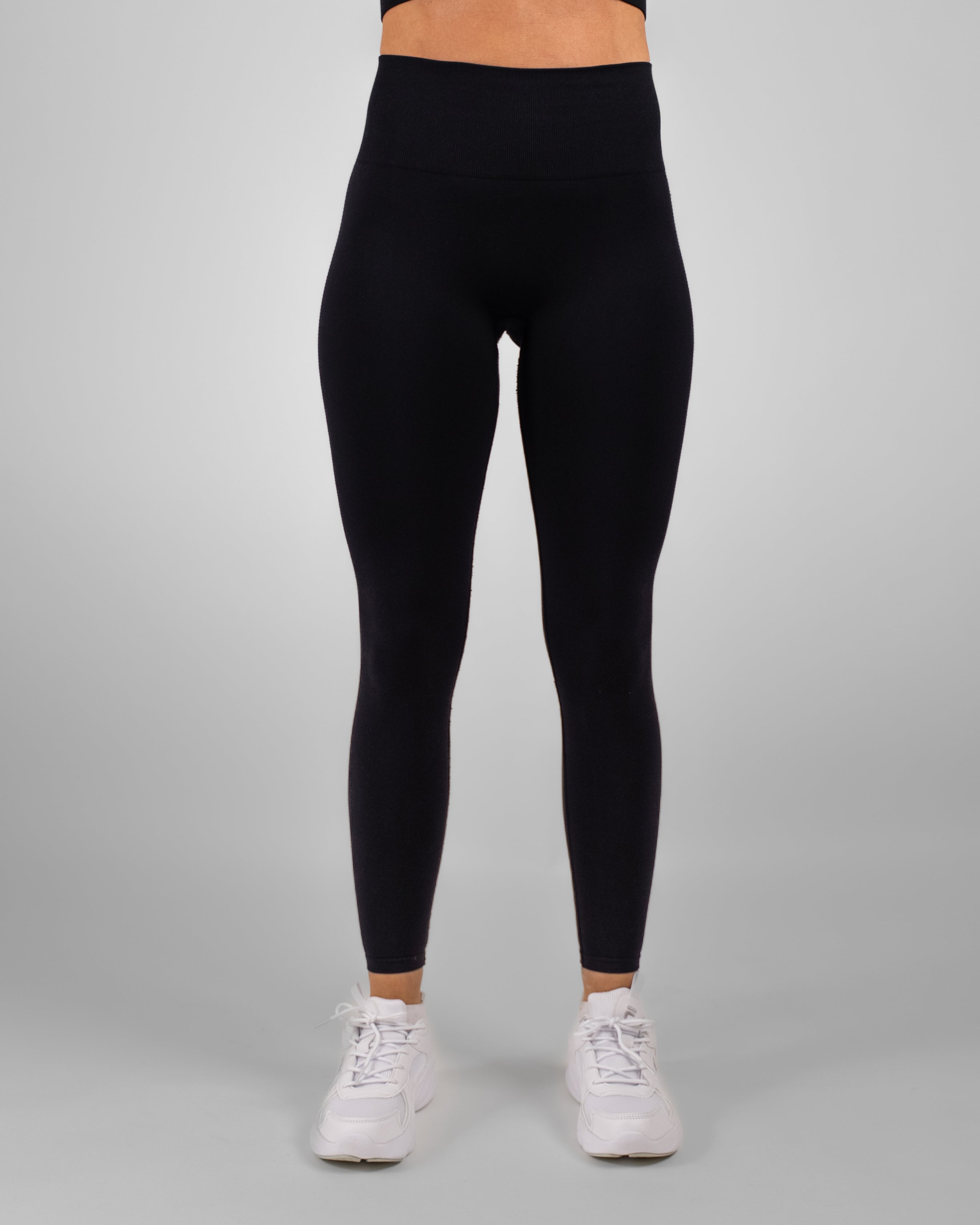 GAVELO Seamless Booster Black Tights