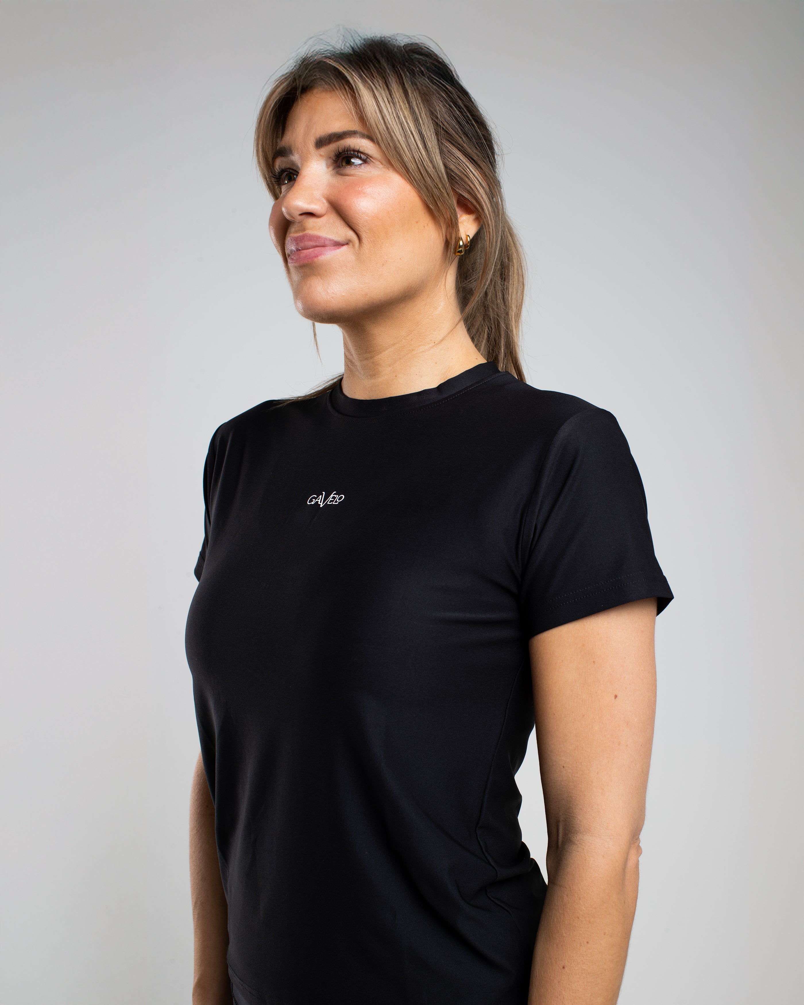 GAVELO  Pace Tee Black