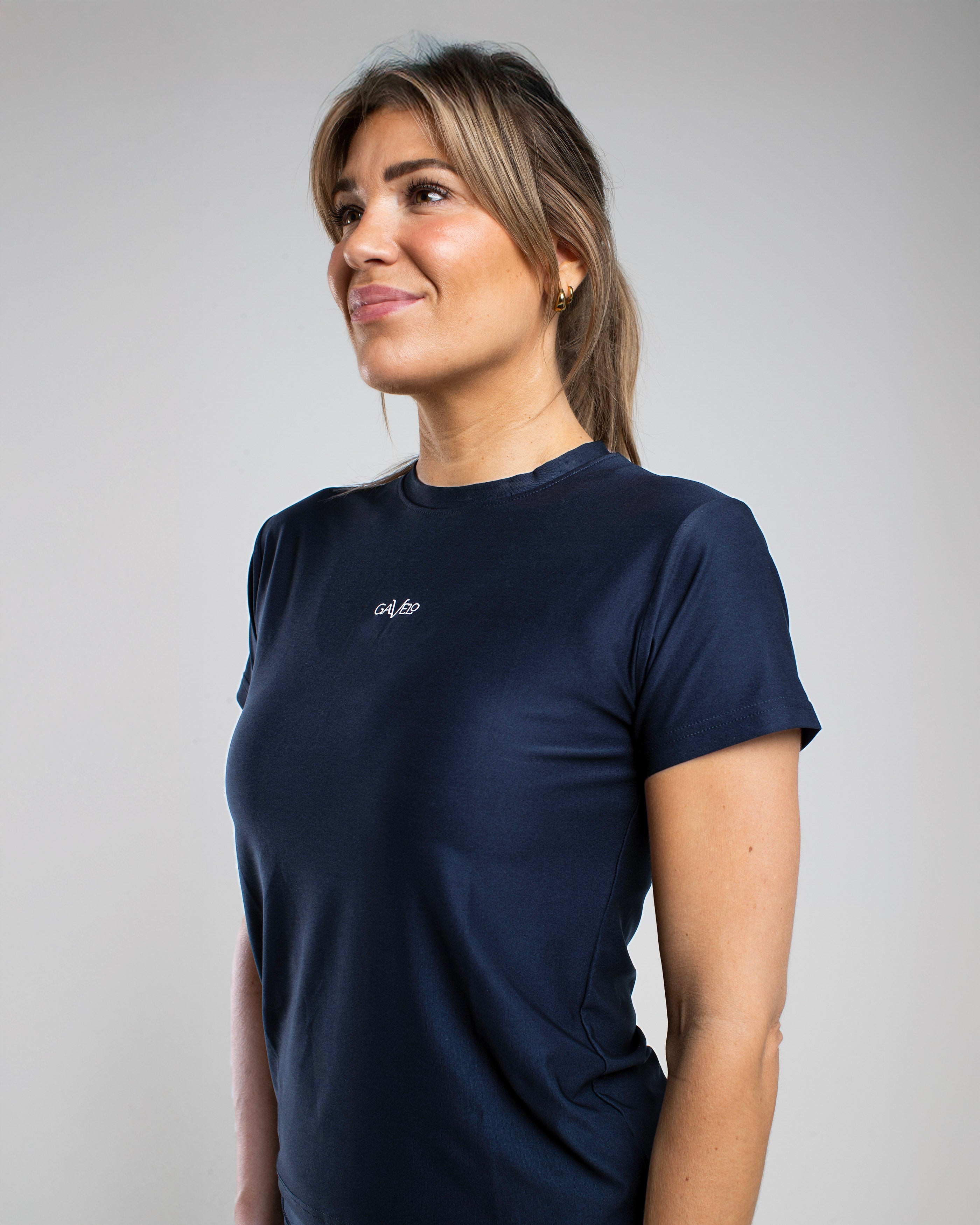 GAVELO  Pace Tee Dark Navy