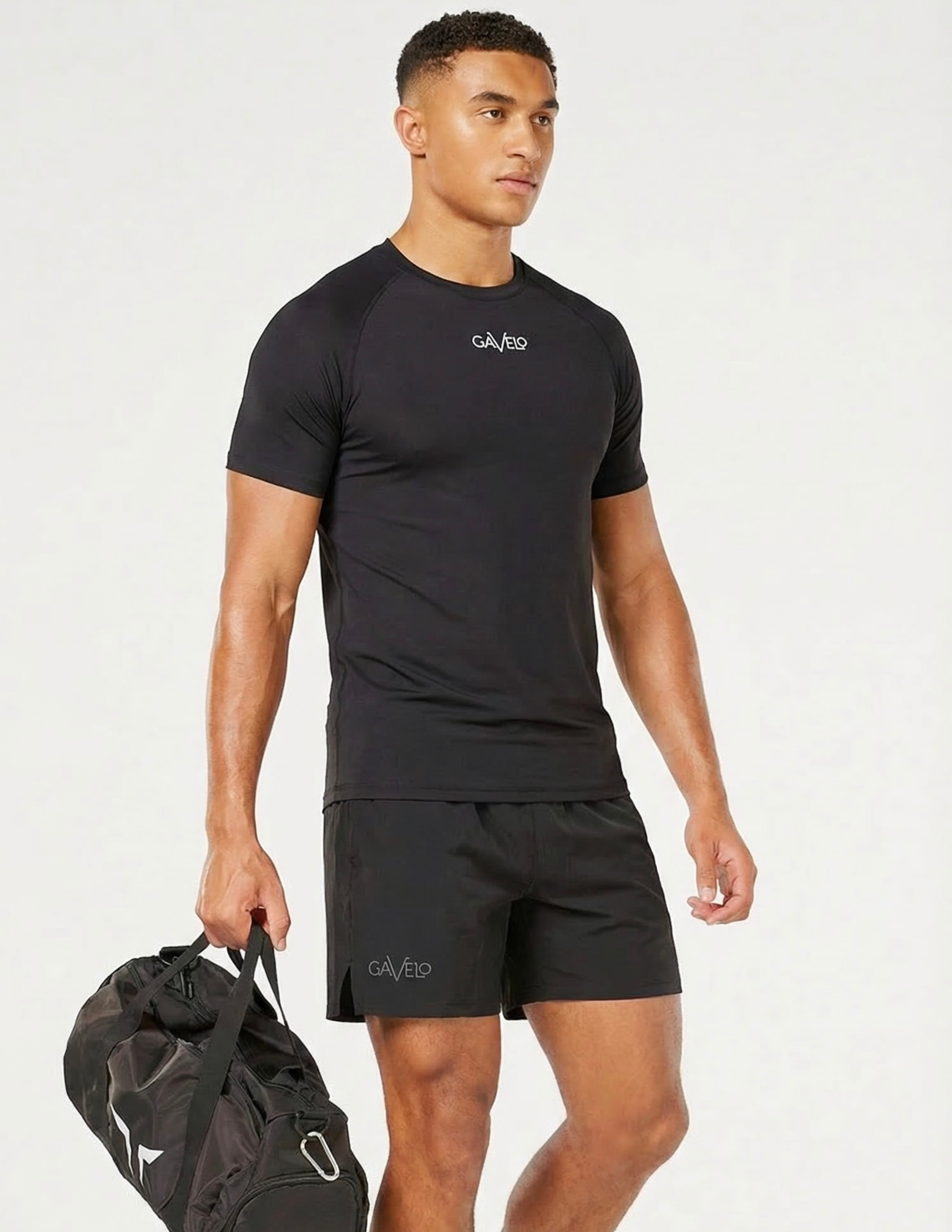 GAVELO Clean Tee Black