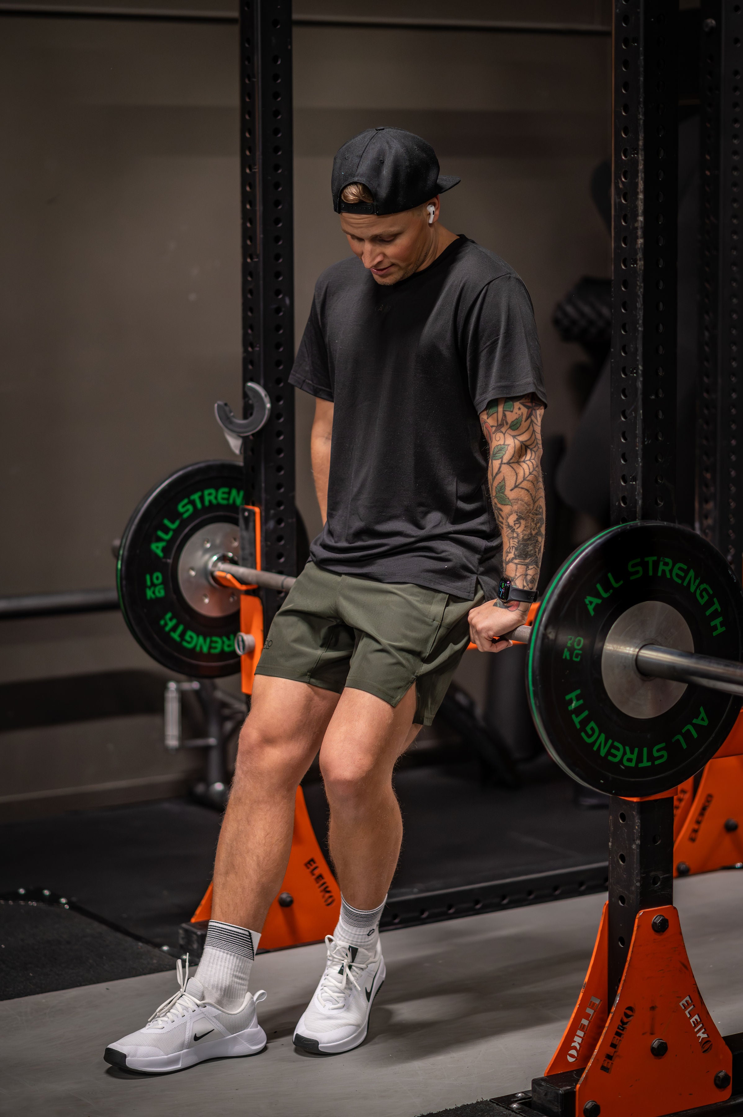 GAVELO Active Tee Black