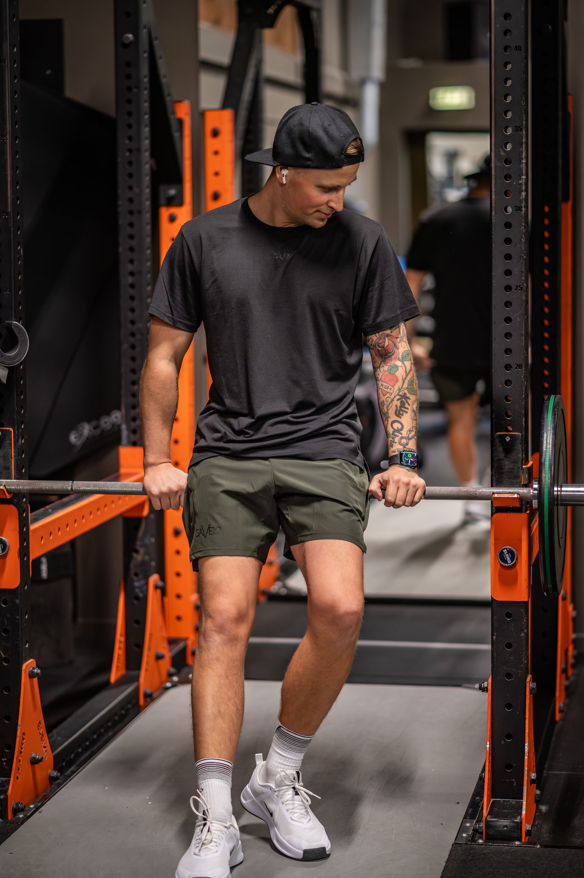 GAVELO Active Tee Black