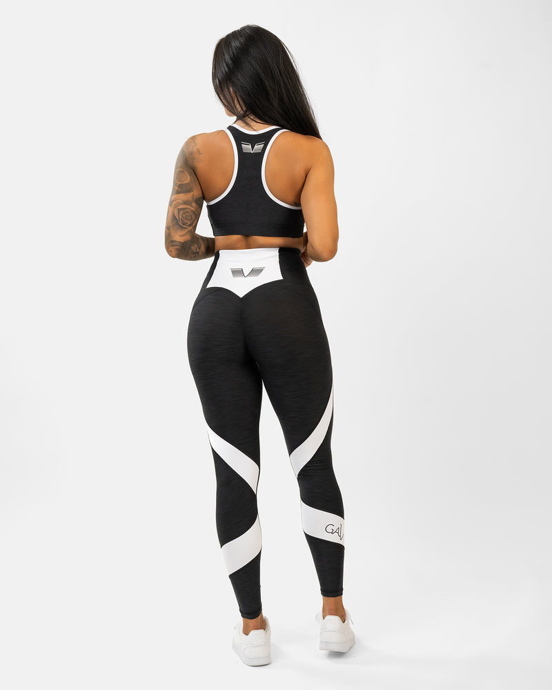 GAVELO Black & White Swirl Sport-BH