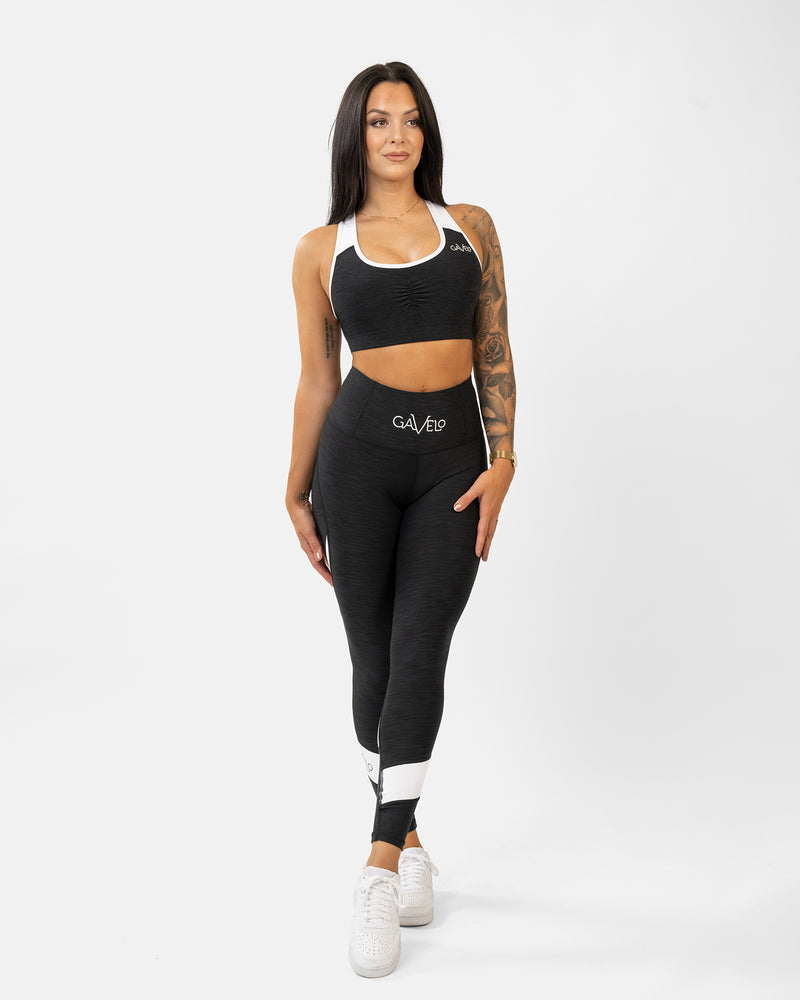 GAVELO Black & White Swirl Sport-BH