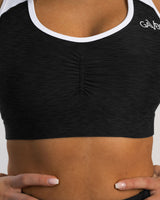 GAVELO Black & White Swirl Sport-BH