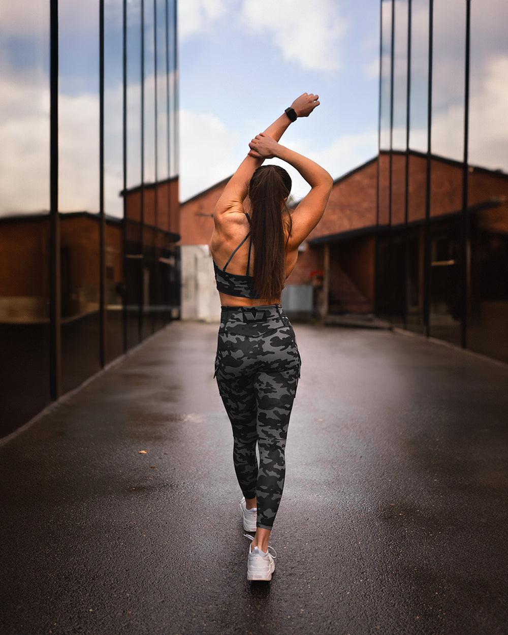 GAVELO Cargo Camo Stealth Leggings