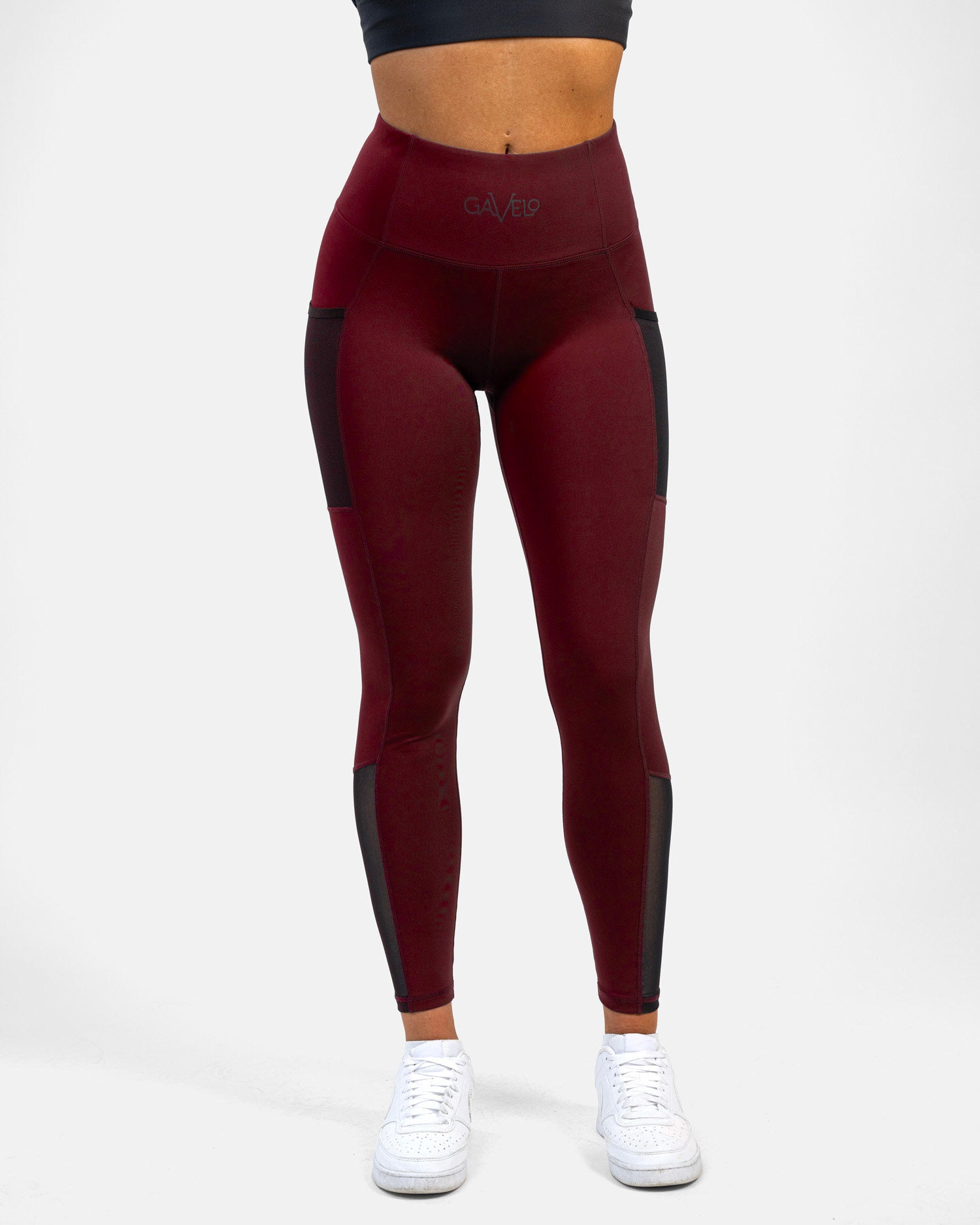 <tc>GAVELO Empower Pocket Tights Bordeaux</tc>