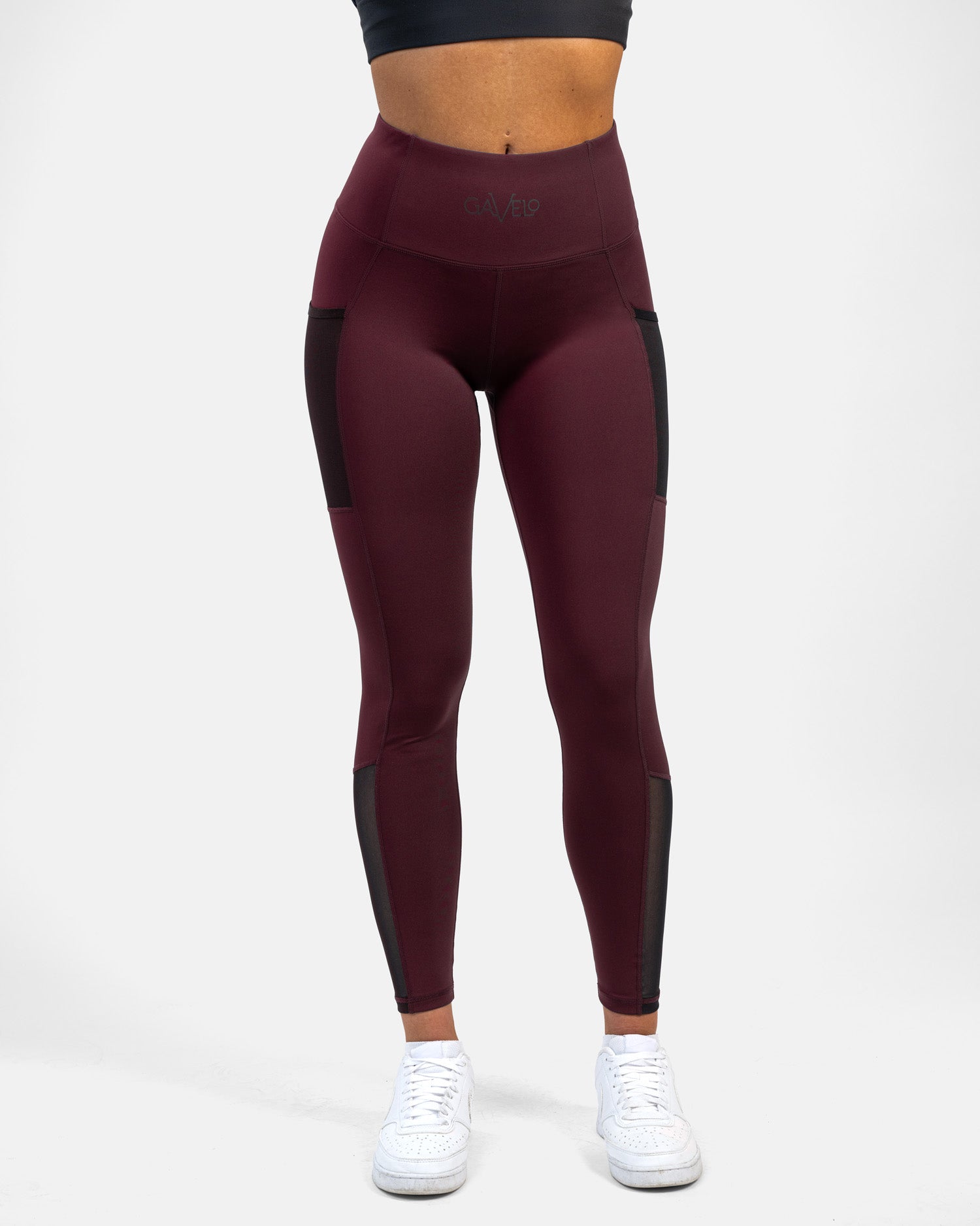 <tc>GAVELO Empower Pocket Tights Bordeaux</tc>