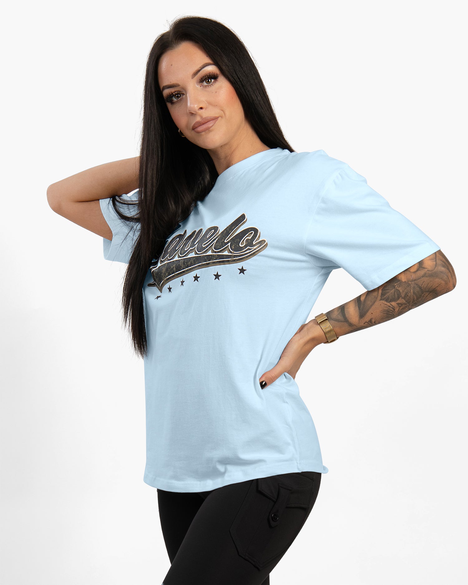 GAVELO  Morro Oversize Tee blue