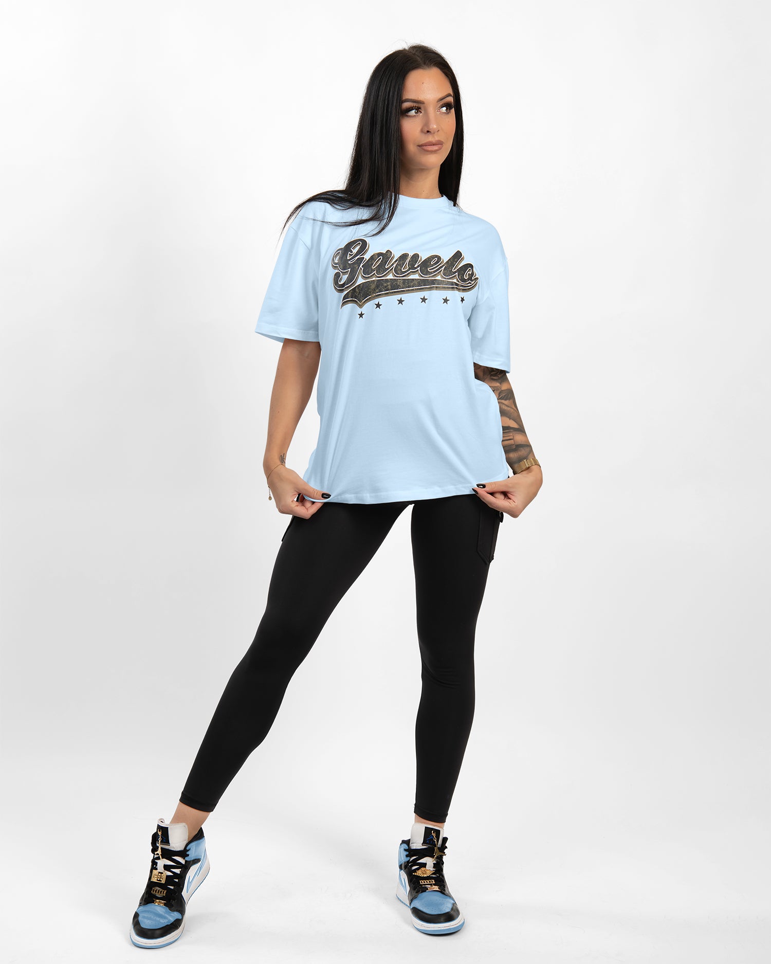 GAVELO  Morro Oversize Tee blue