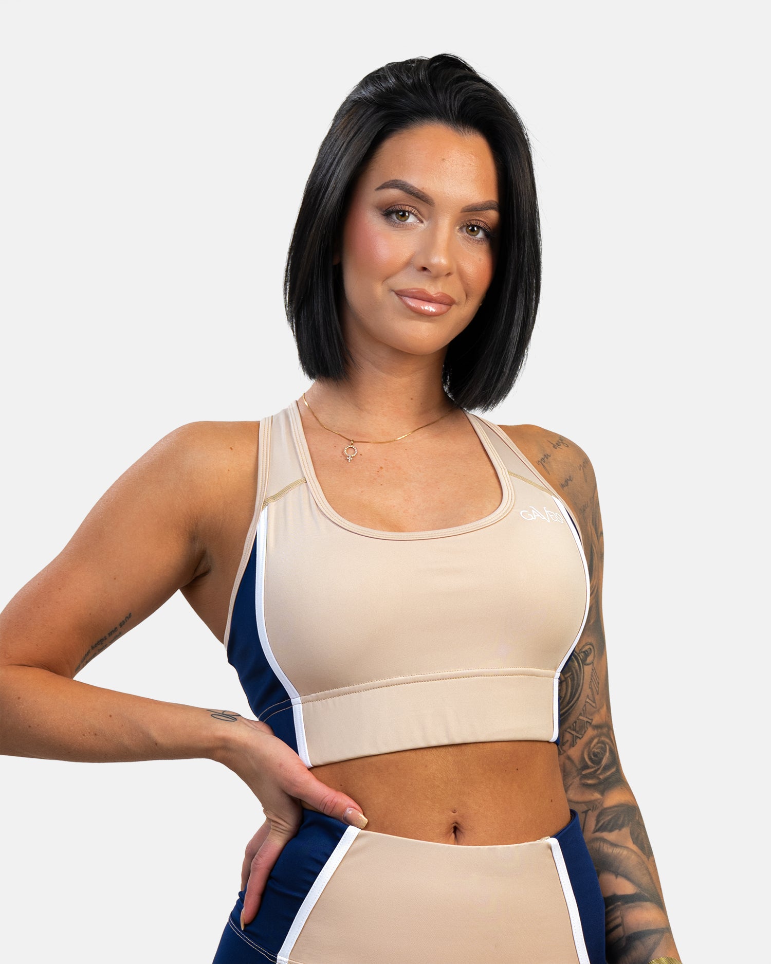 GAVELO Noble Chic Sand Sports Bra