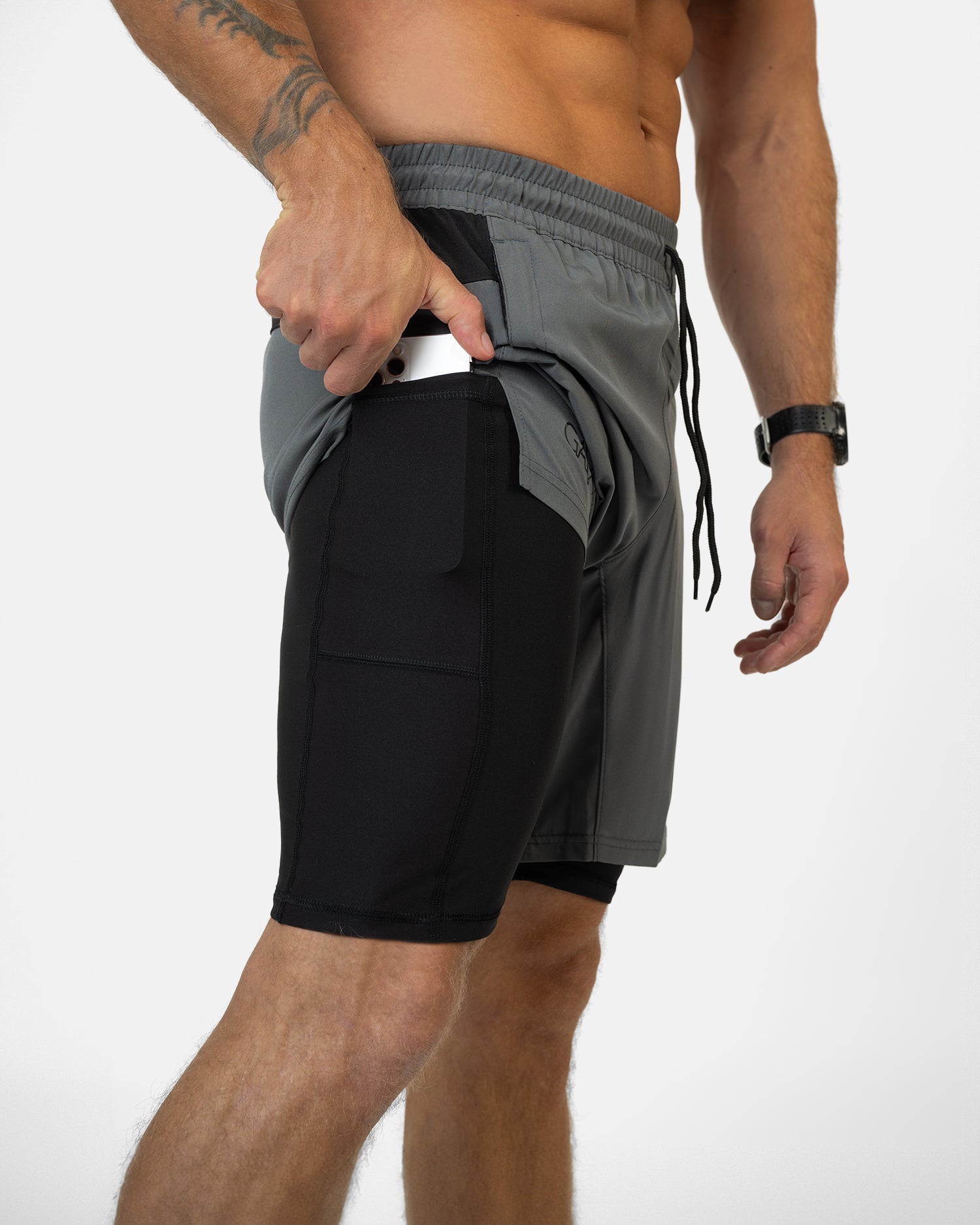 GAVELO Performance Shorts Grey