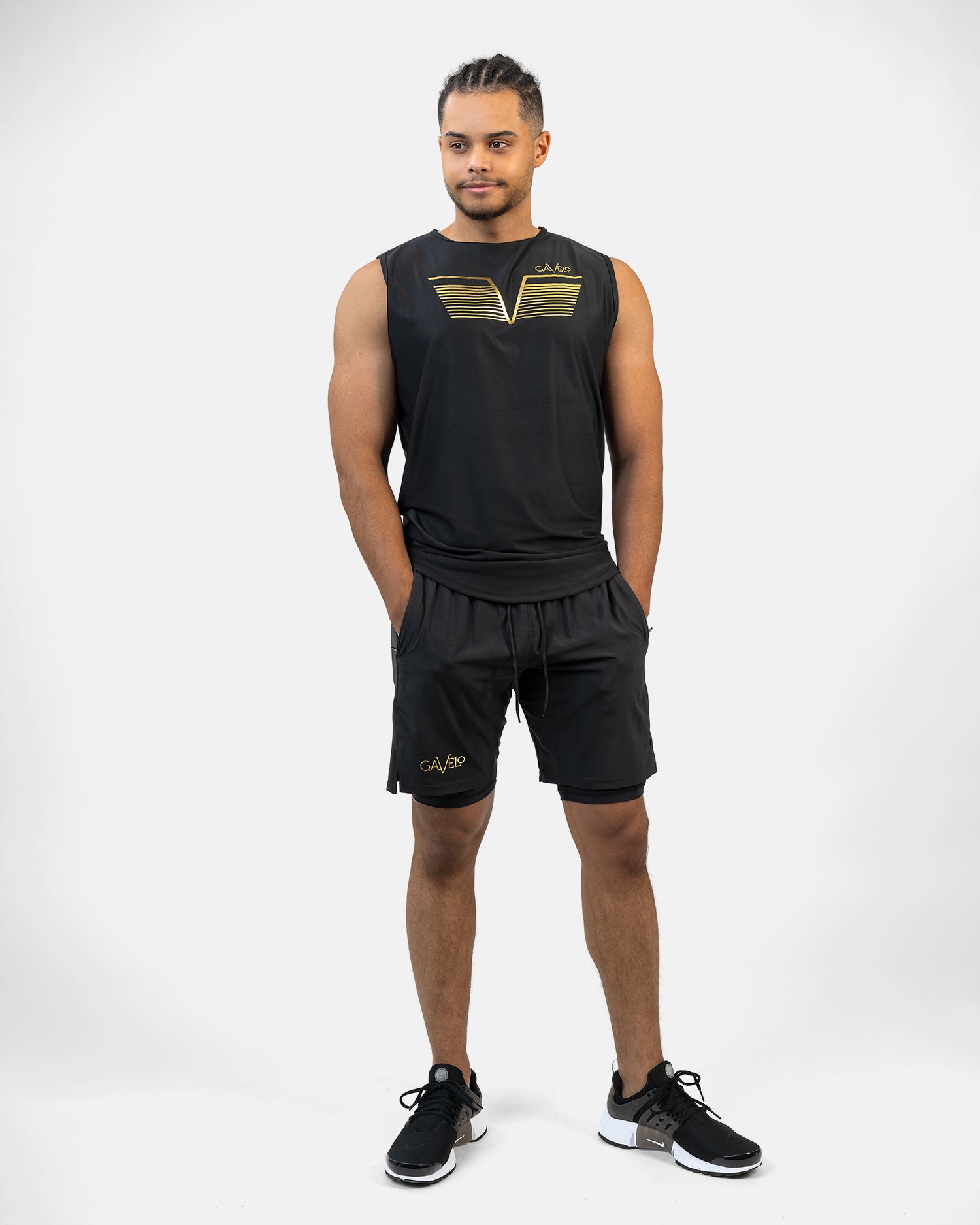 GAVELO Performance Shorts Schwarz