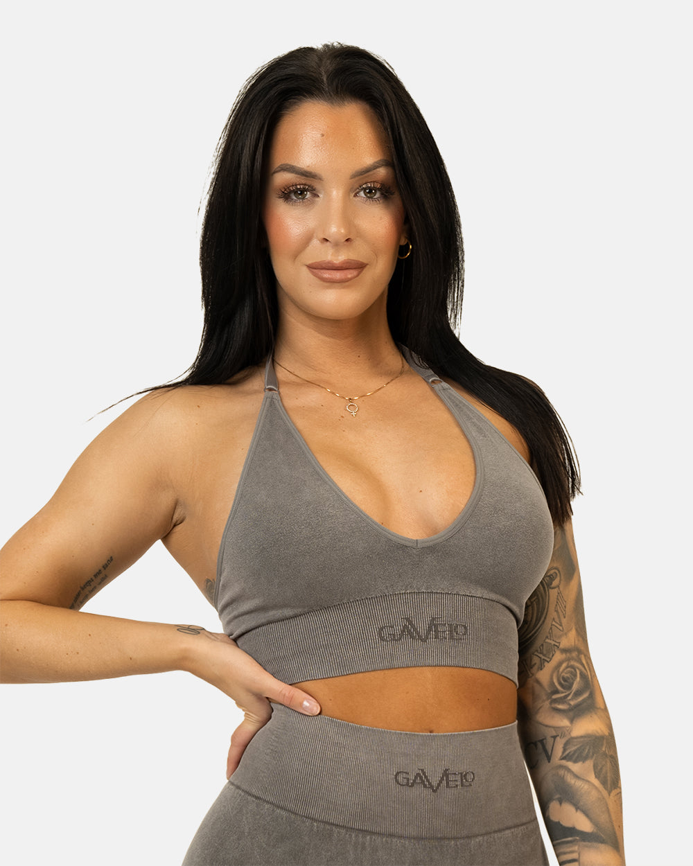 Seamless sports bra