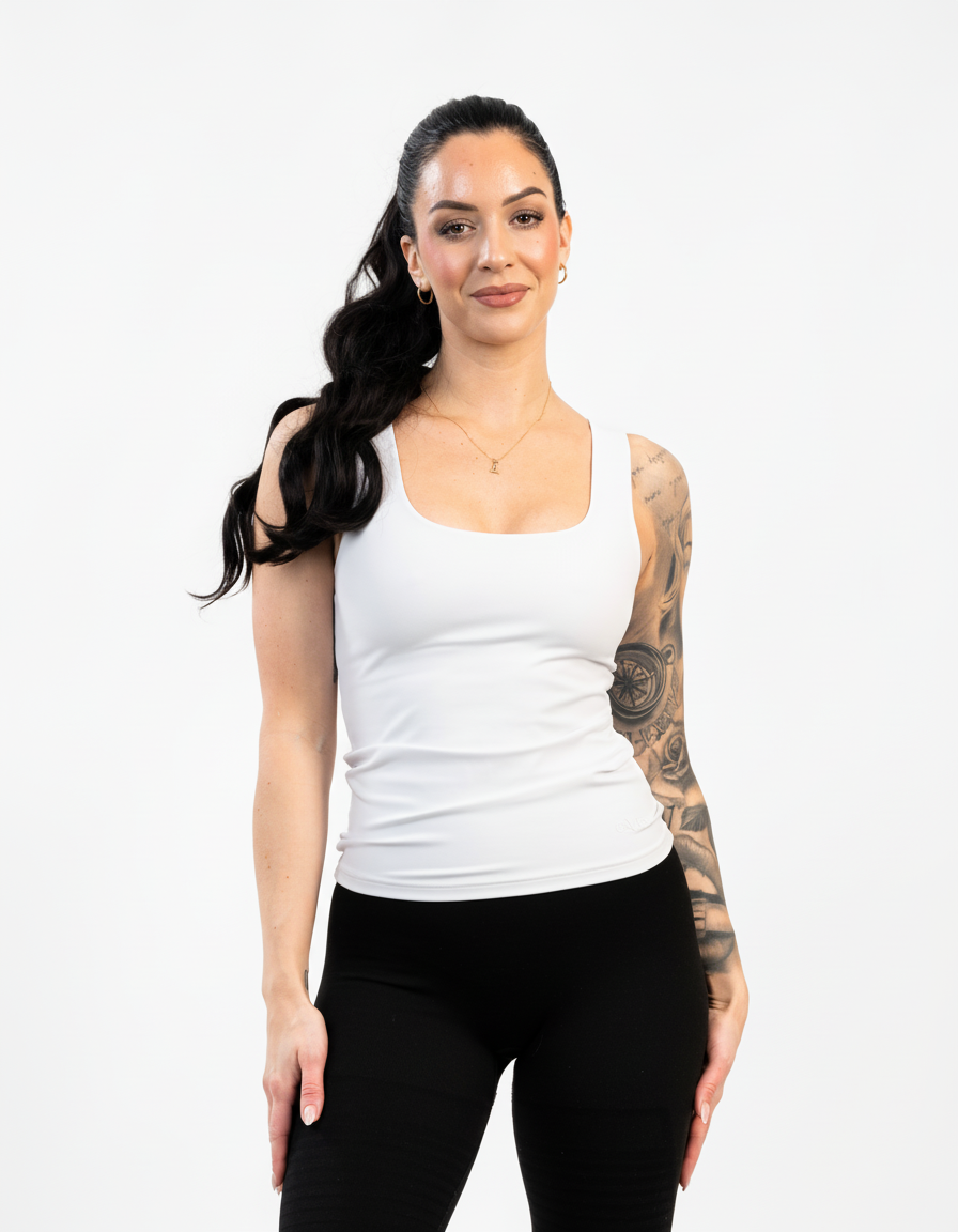 GAVELO Soft tank top White
