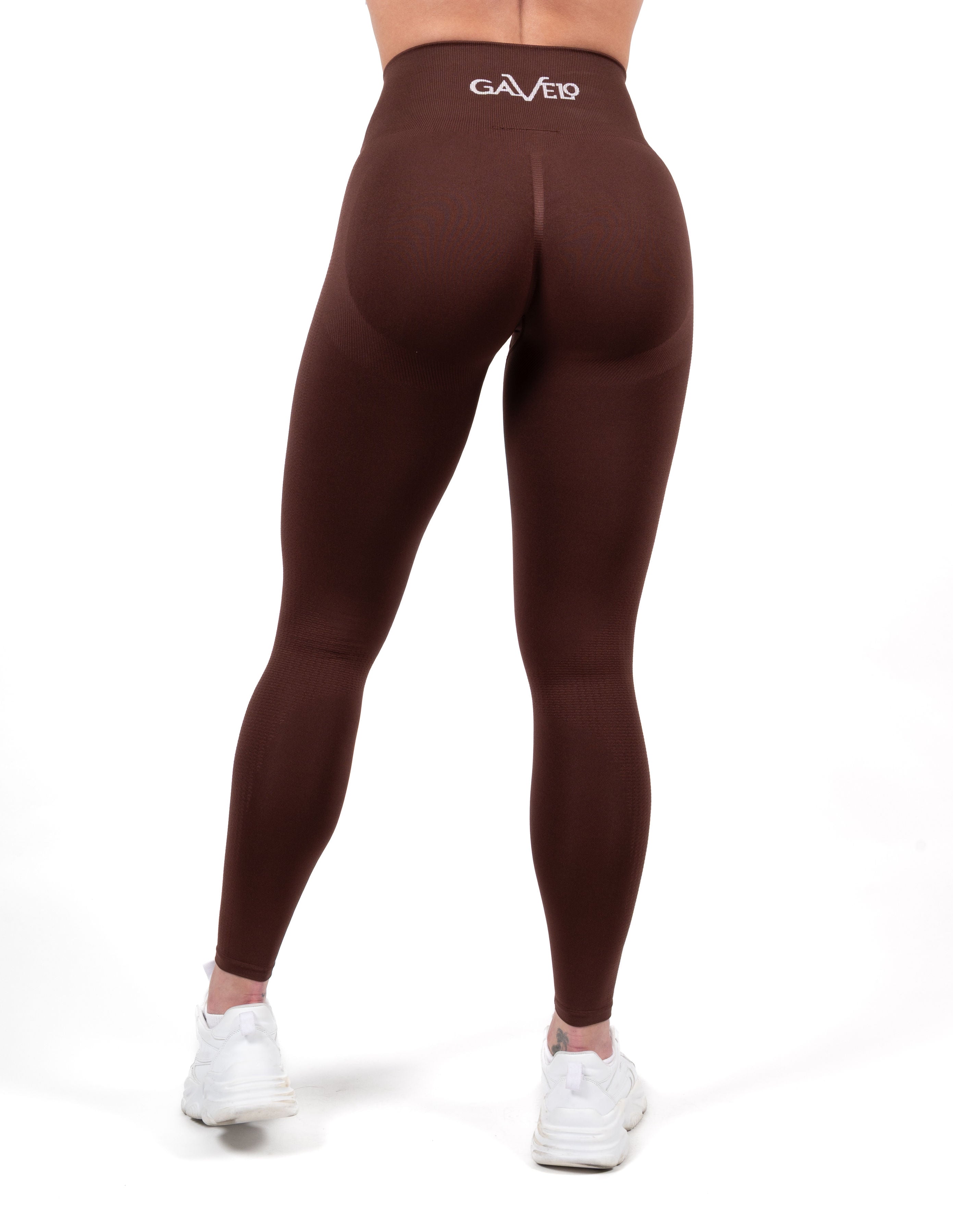 GAVELO Seamless Booster Tights Chocolate Brown