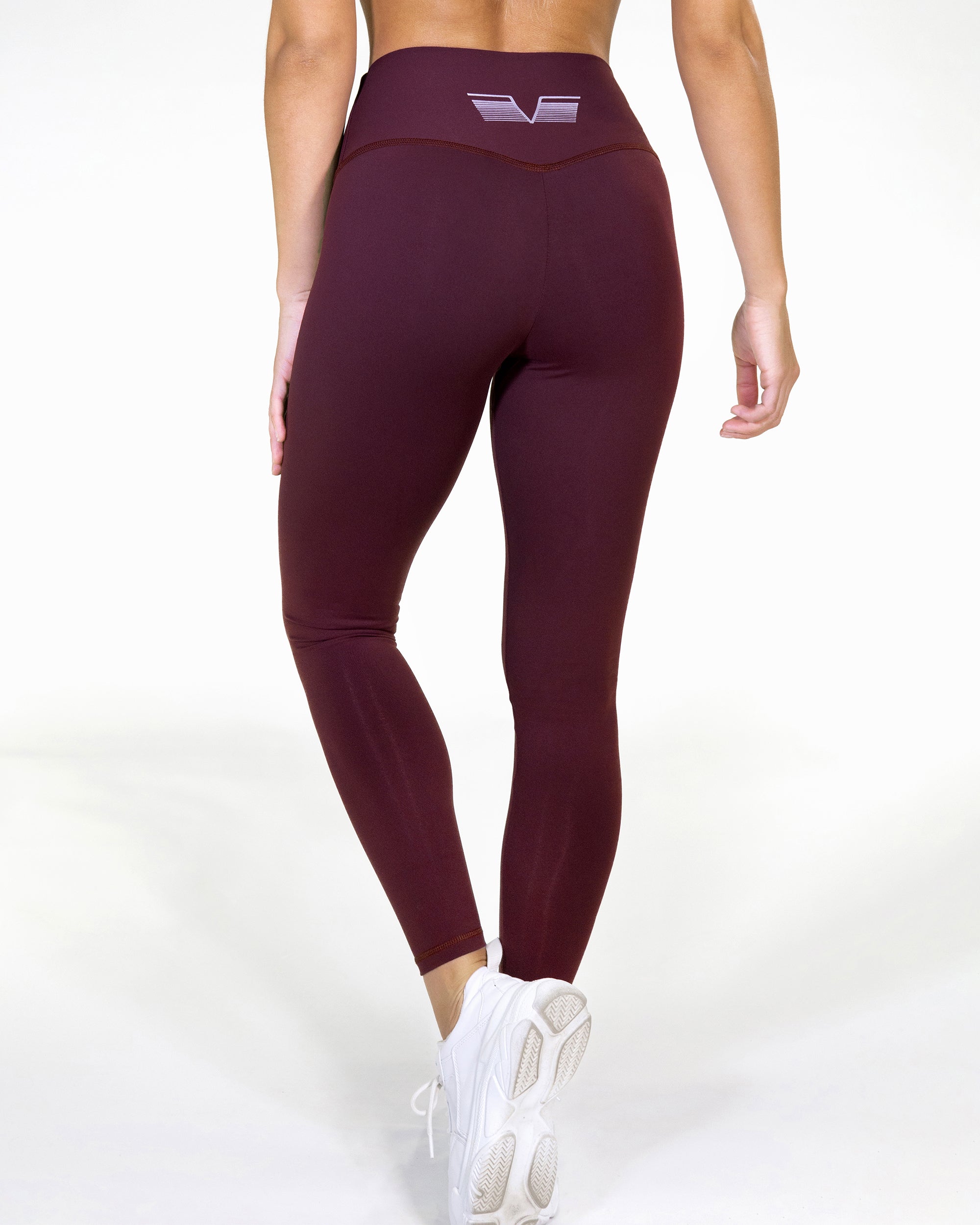 POP Burgundy Leggings