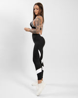 GAVELO Black & White Swirl Leggings