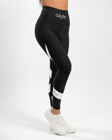 GAVELO Black & White Swirl Leggings