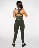 GAVELO Seamless Booster Forest Green Sport-BH