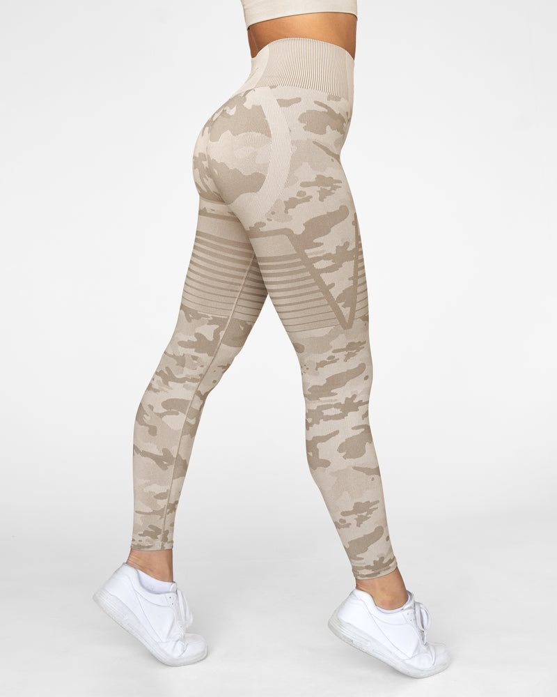 GAVELO Nahtlose Desert Storm Camo Strumpfhose