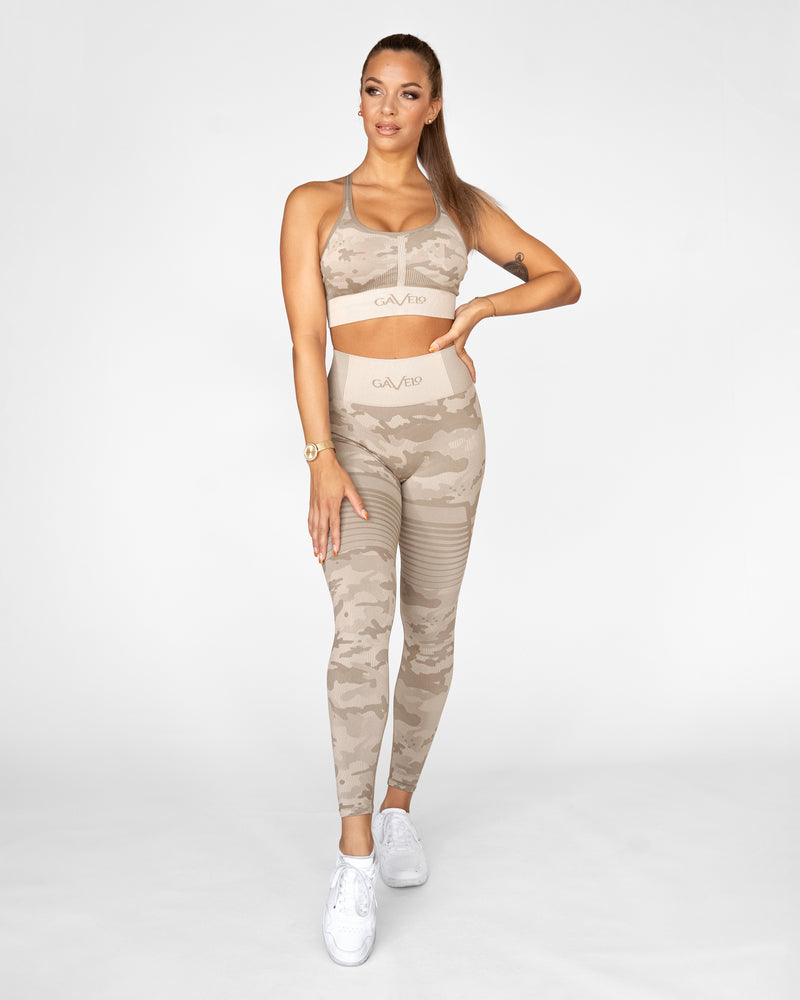 GAVELO Nahtlose Desert Storm Camo Strumpfhose