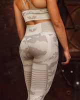 GAVELO Nahtlose Desert Storm Camo Strumpfhose