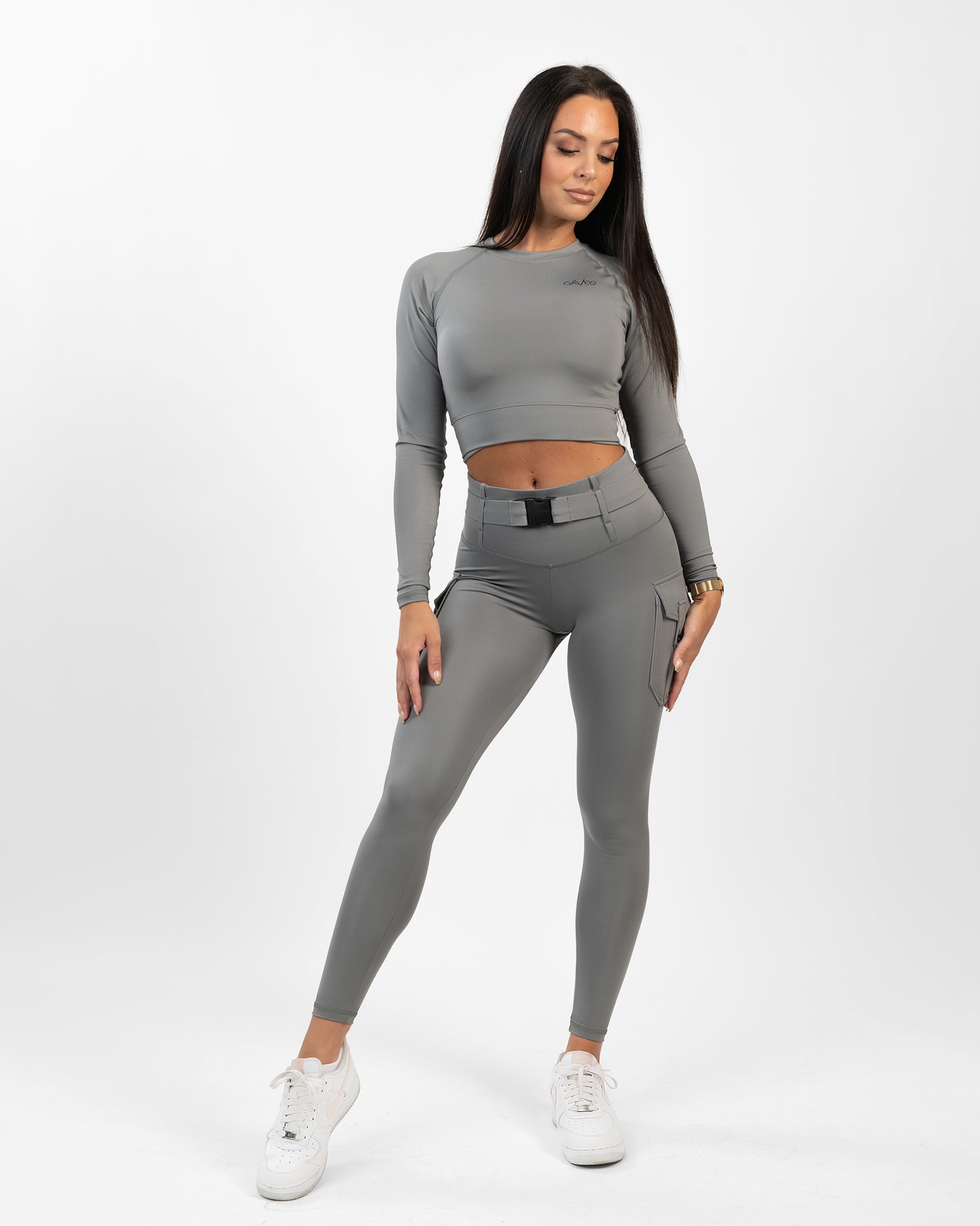 GAVELO Cargo Leggings Sterling Silver