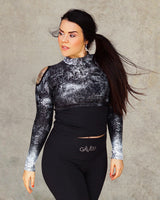 GAVELO Eclipse Winter Grey Crop top