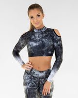 GAVELO Eclipse Winter Grey Crop top