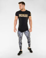 GAVELO Marvellizzard Black Compression Leggings