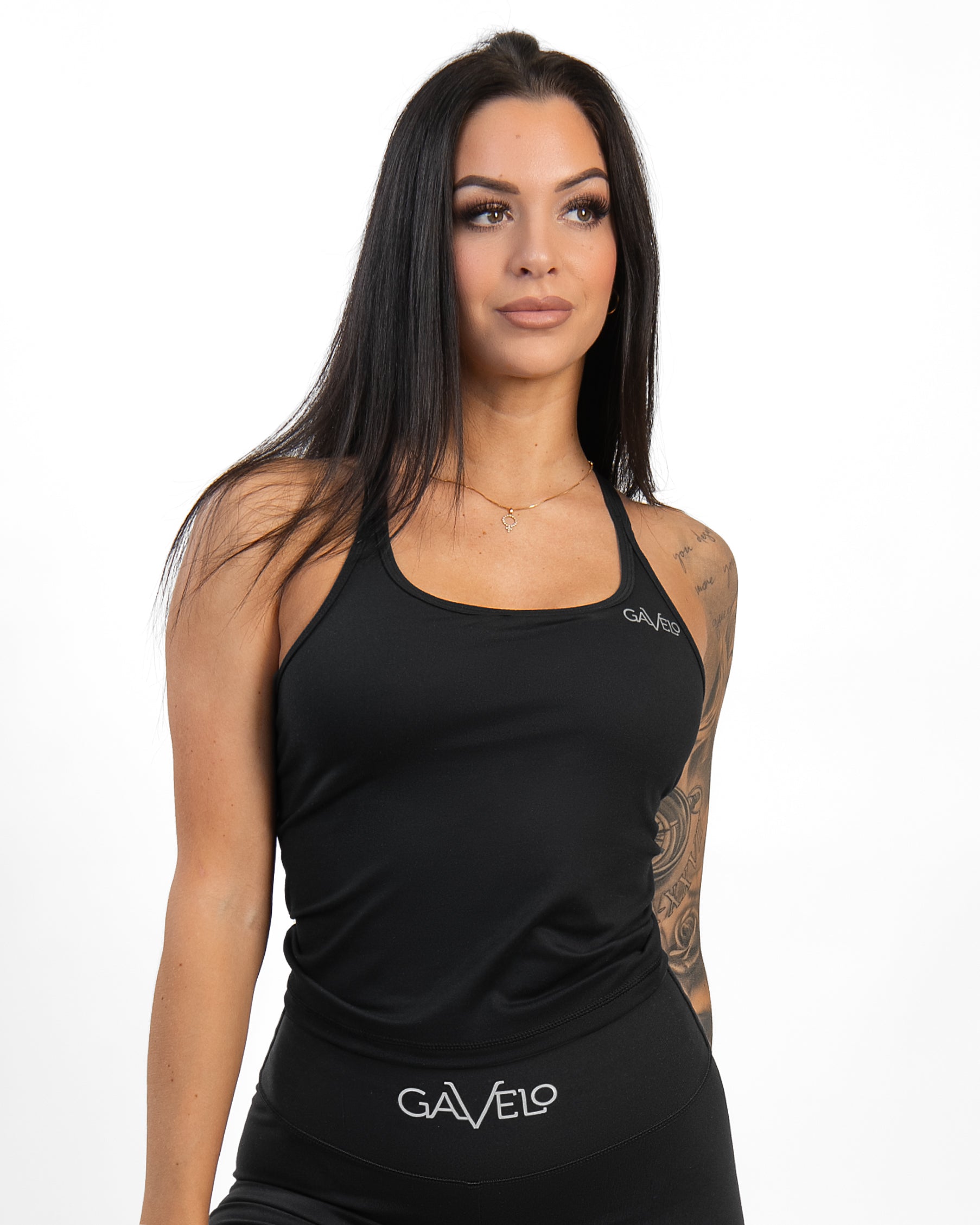 Gavelo POP Black Tank Top